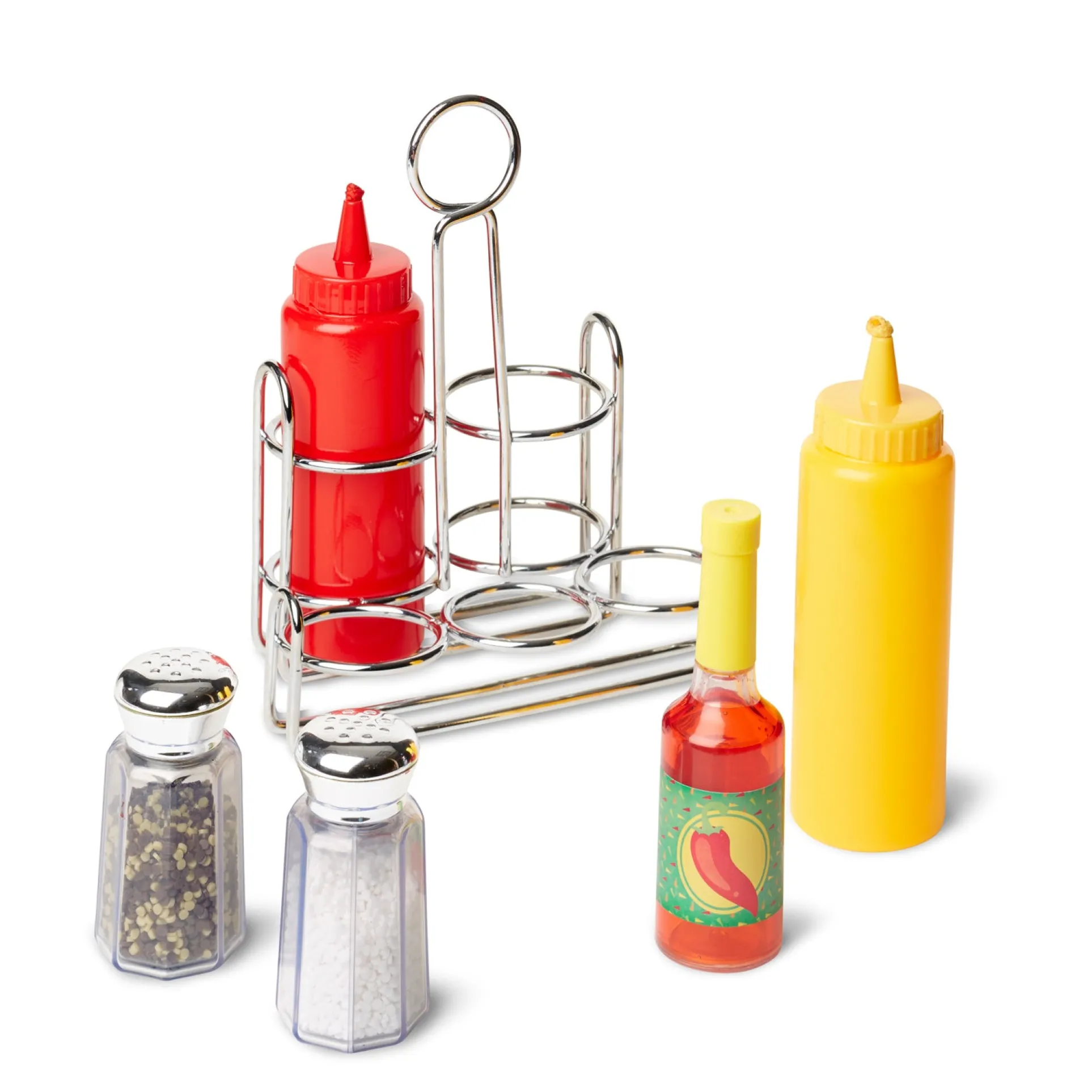 Melissa & Doug 6-Piece Let's Play House! Condiment Set