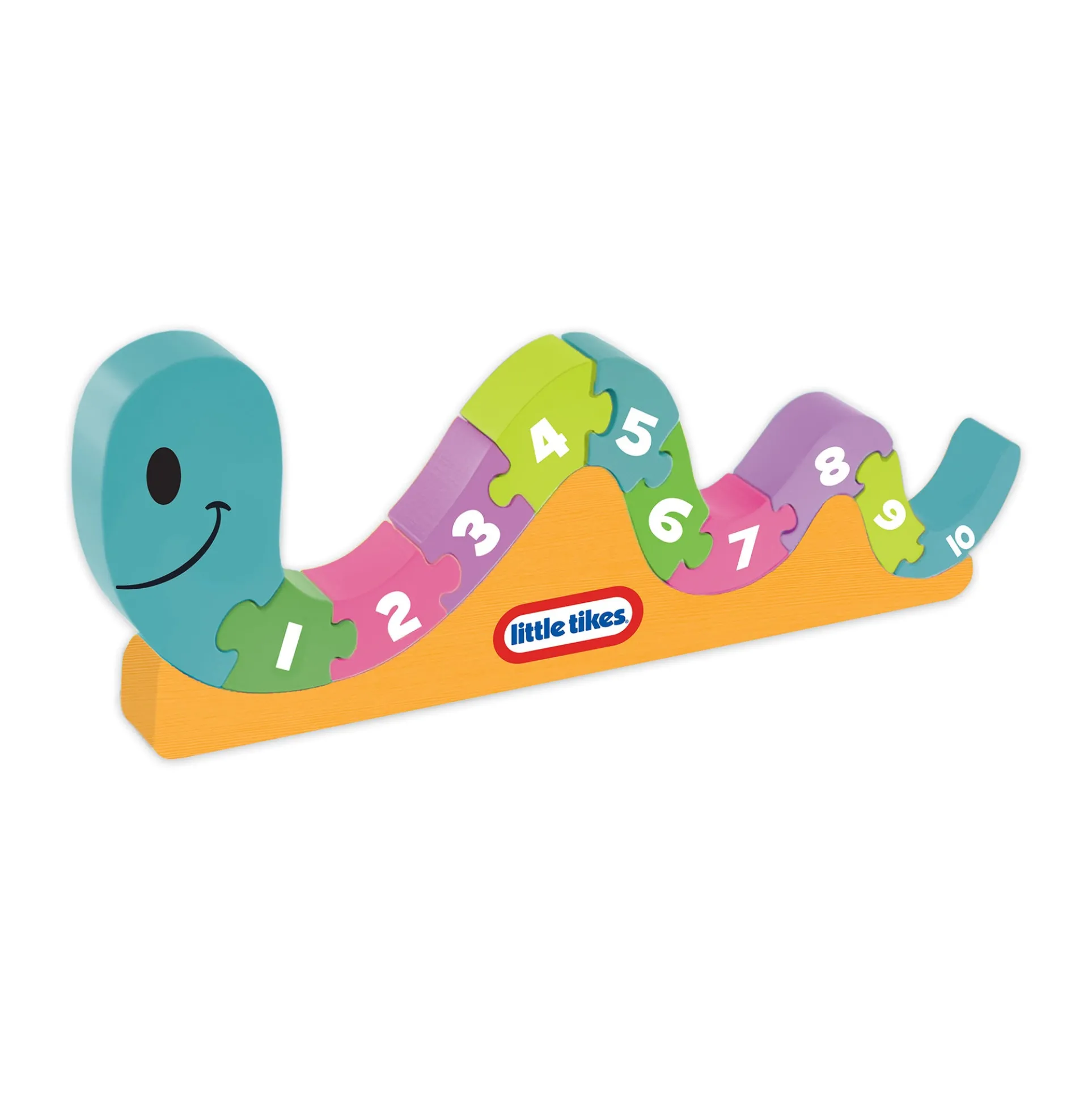Little Tikes Rainbow Counting Worm - Colorful Number Blocks