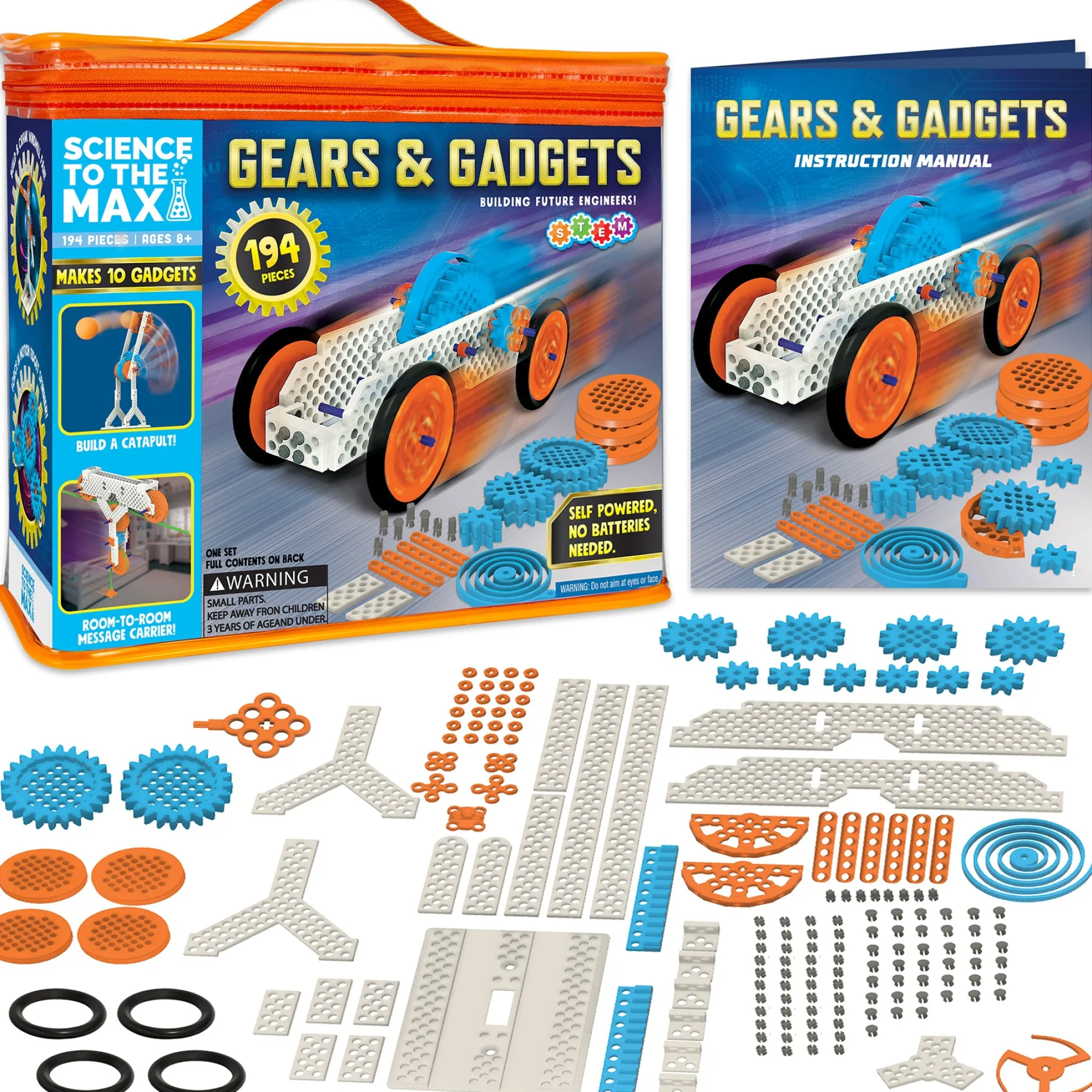 Science to the Max Gears & Gadgets Engineering Lab Kit
