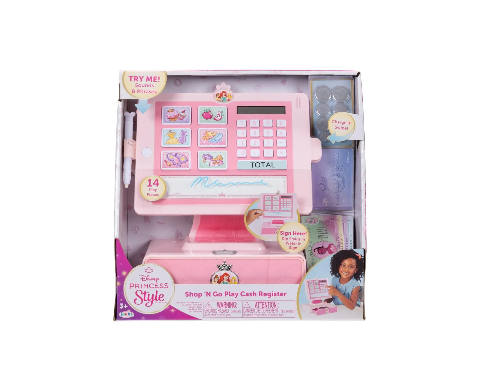 Disney Princess Style Collection - Shop 'N Play Cash Register