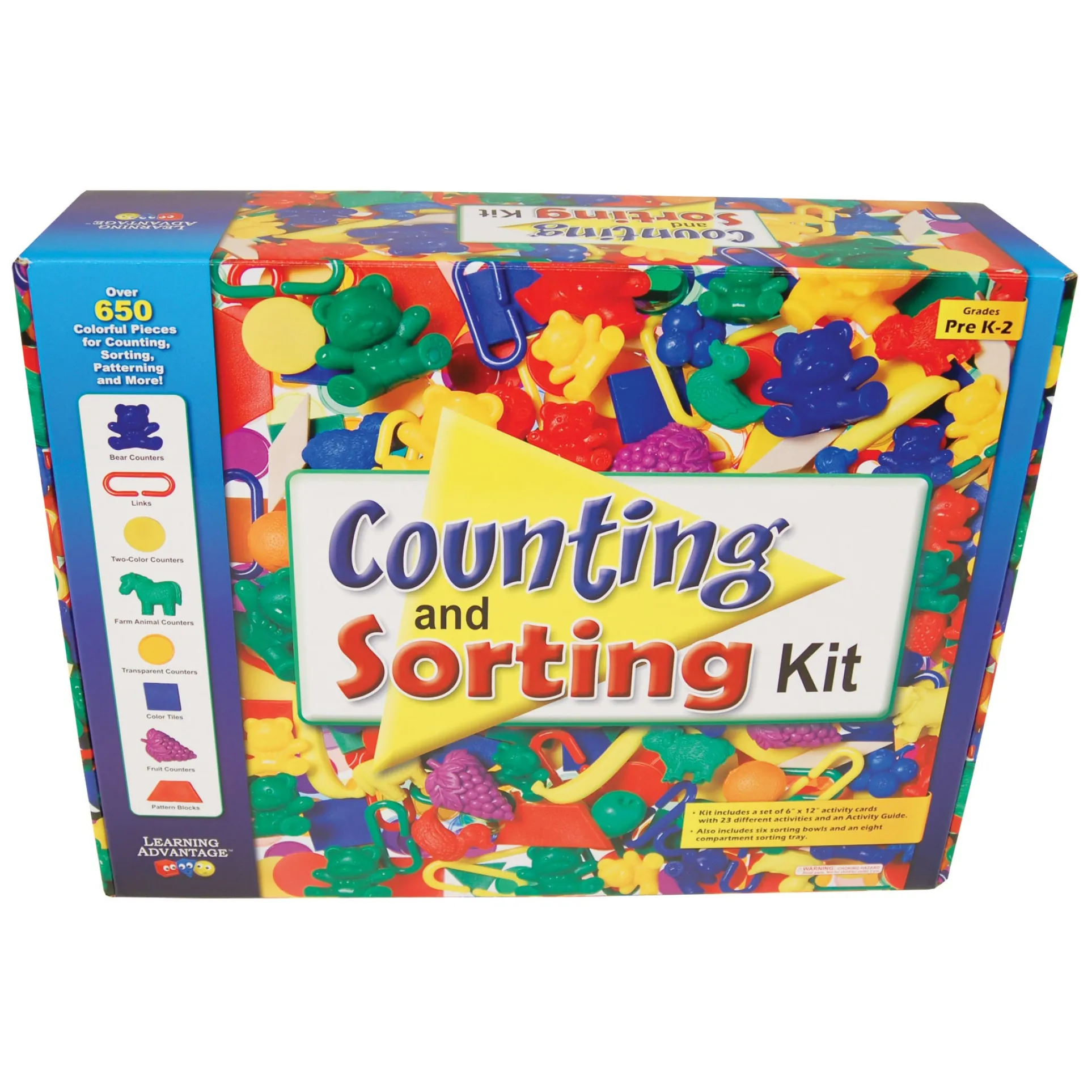 Learning Advantage Counting & Sorting Kit - Multicolor Mastery