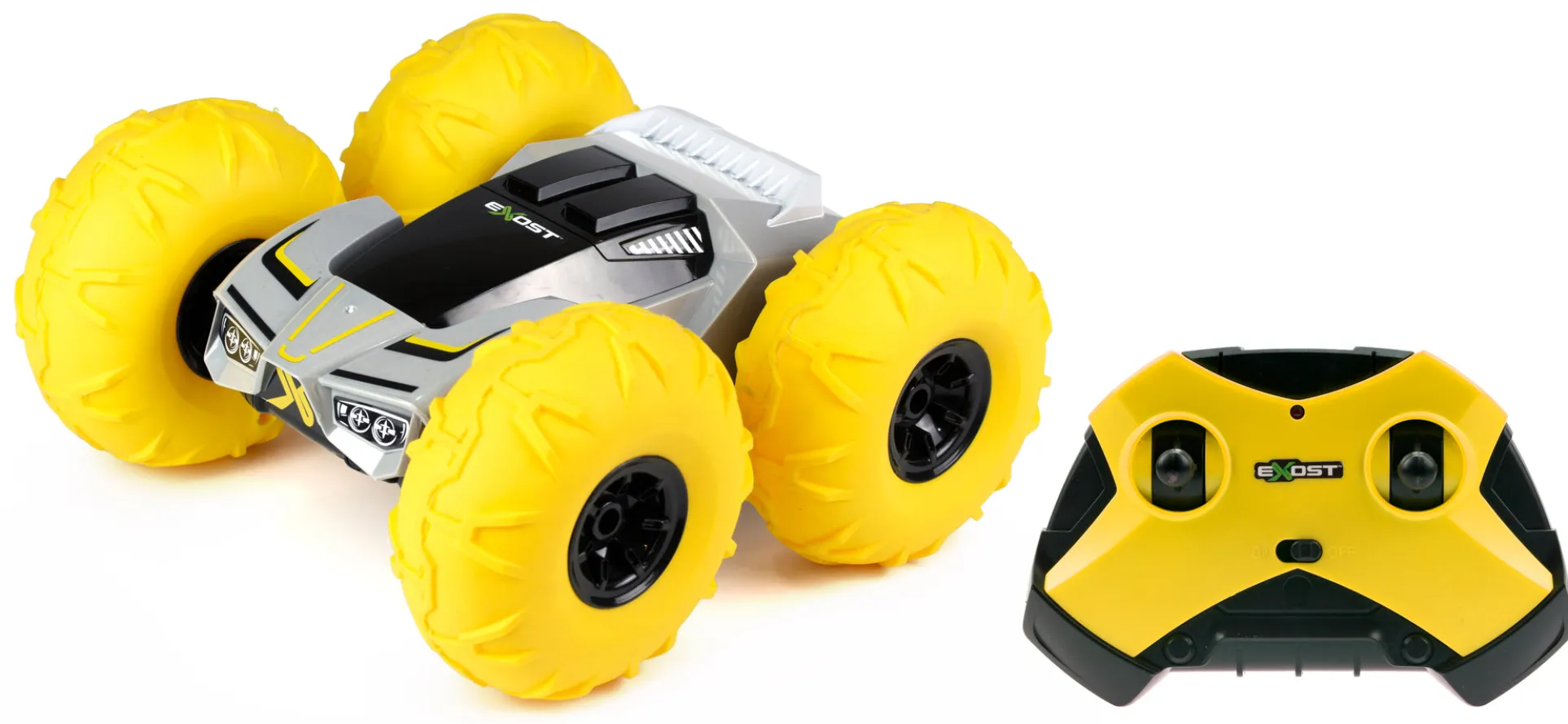 EXOST 360 Tornado Remote Control Car - High-Performance Stunts - Yellow