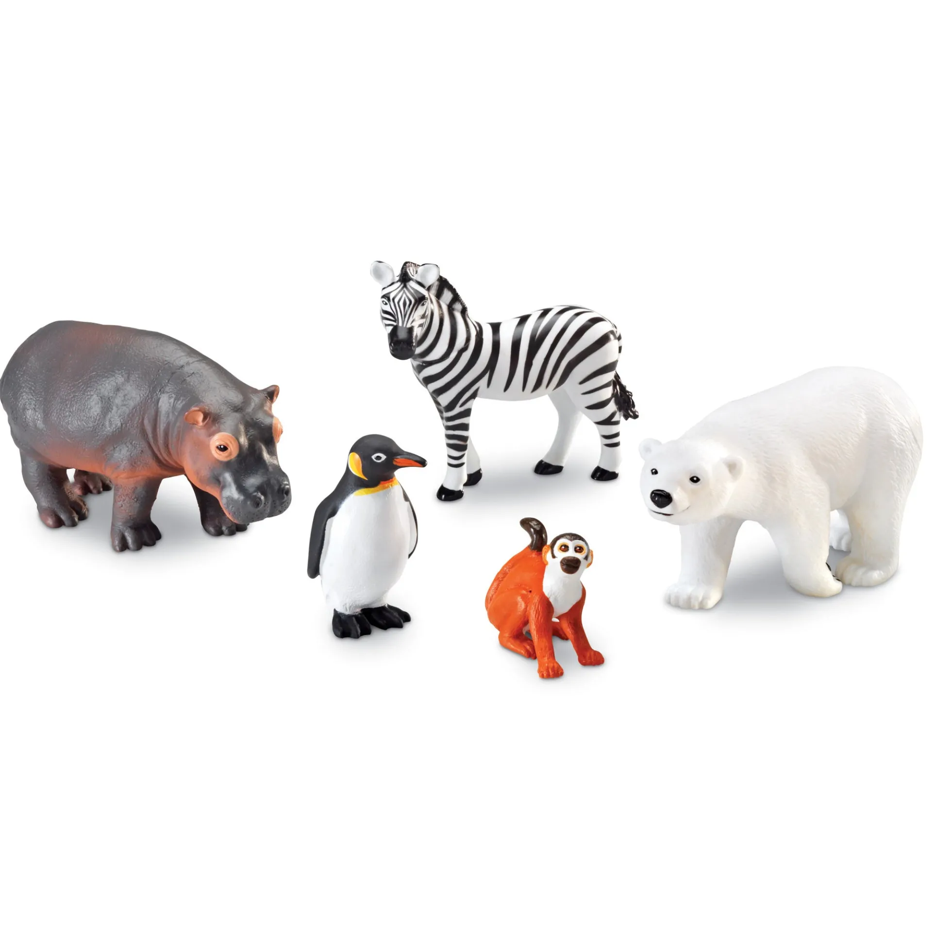 Learning Resources Jumbo Zoo Animals - Playful 5-Piece Set