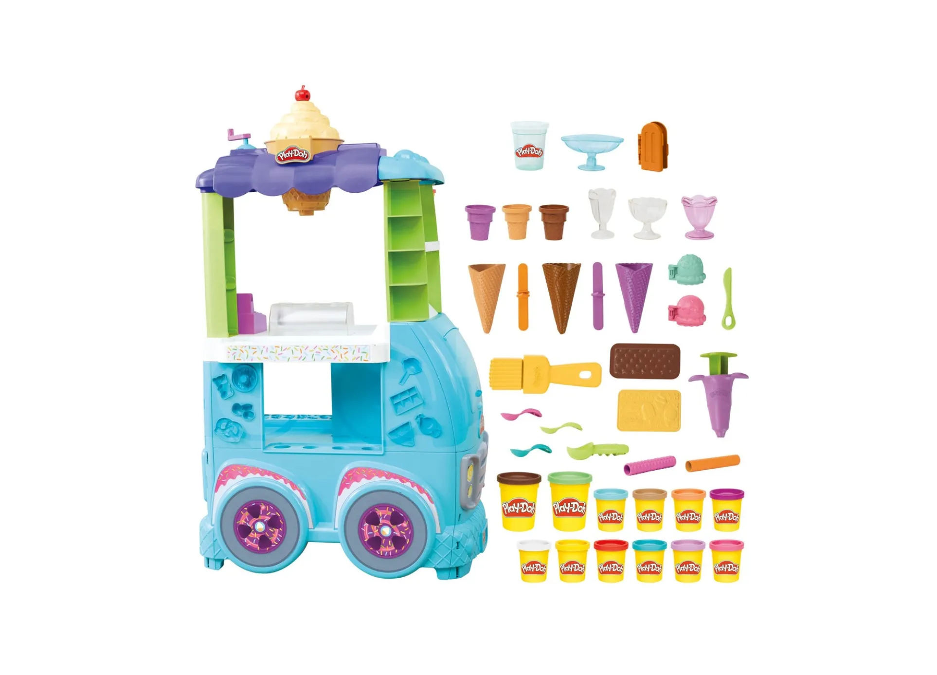 Play-Doh Kitchen Creations Ultimate Ice Cream Truck Playset