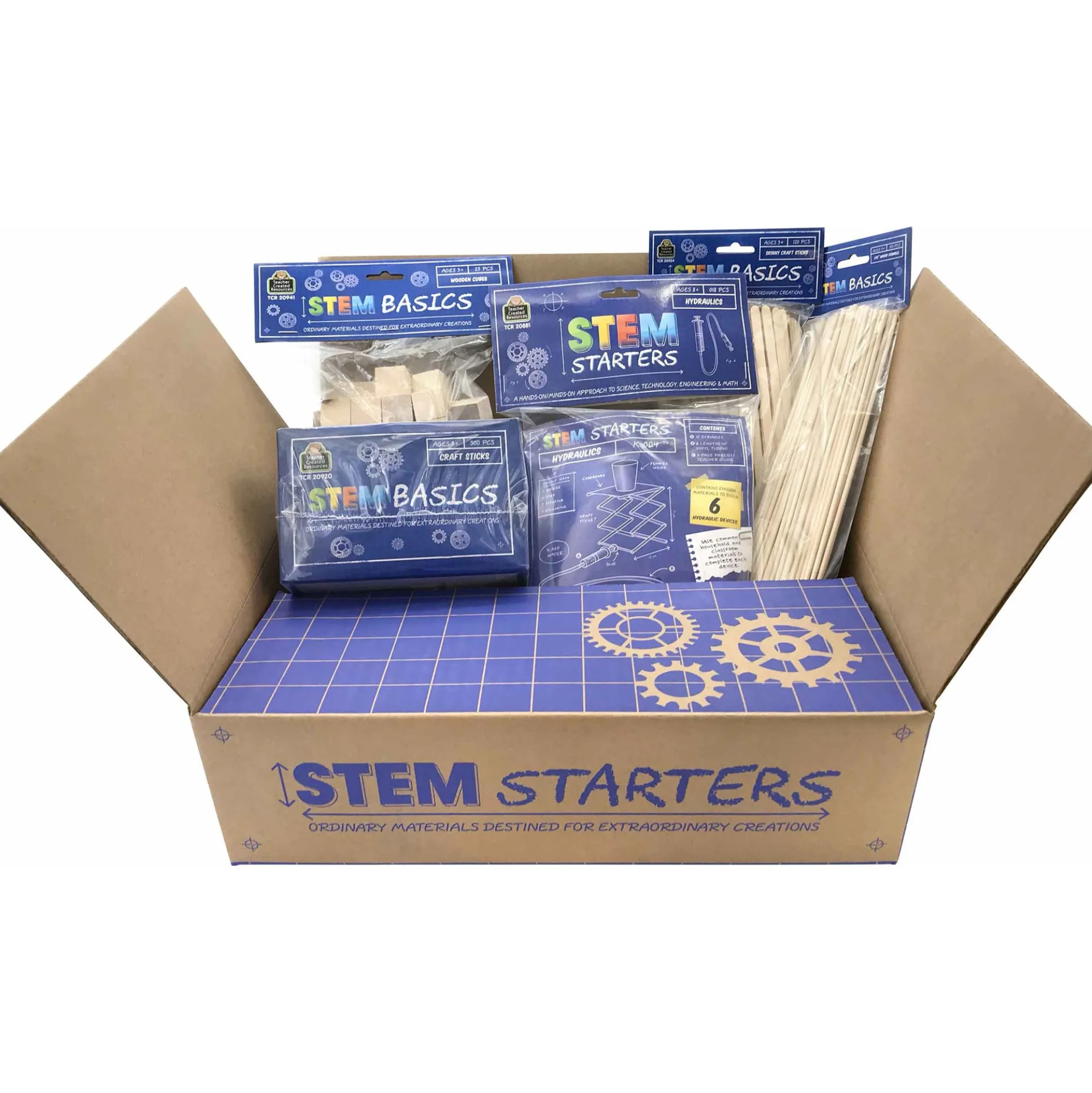 Teacher Created Resources Hydraulics STEM Starter Kit - Educational Science Toy
