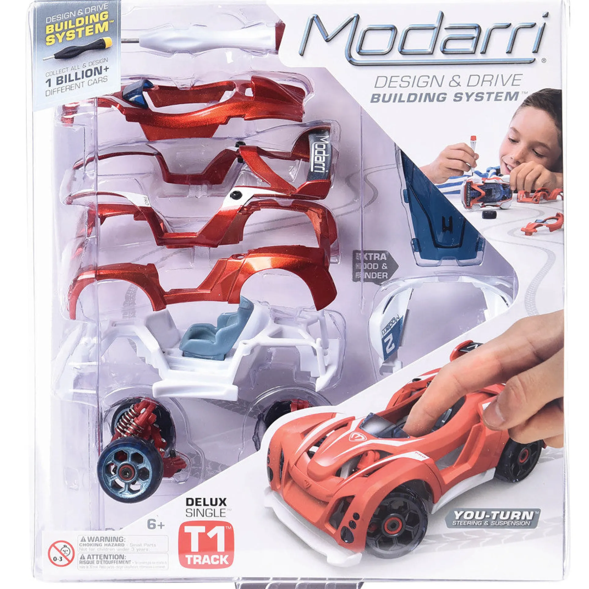 Modarri T1 Track Car - Ultimate DIY Design and Racing Experience, Ages 6+