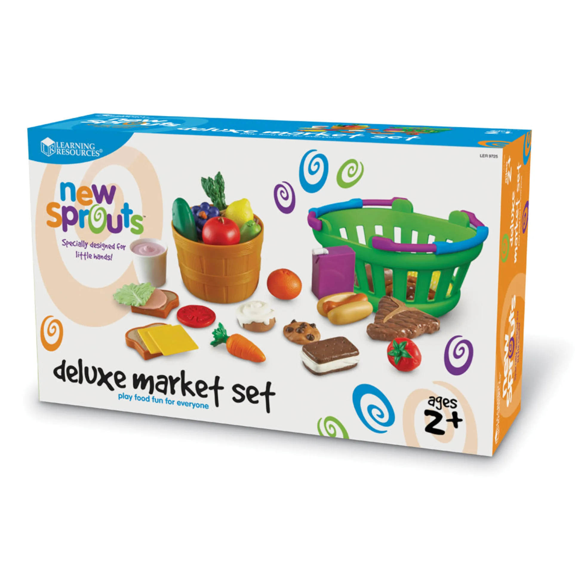 Learning Resources New Sprouts Deluxe Market Playset