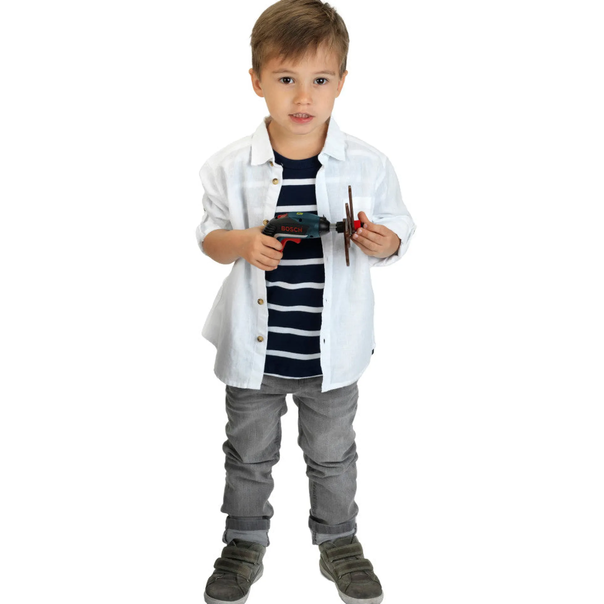 Bosch Mini IXOLINO II - Interactive Power Tool Toy Screwdriver - Lights & Sounds