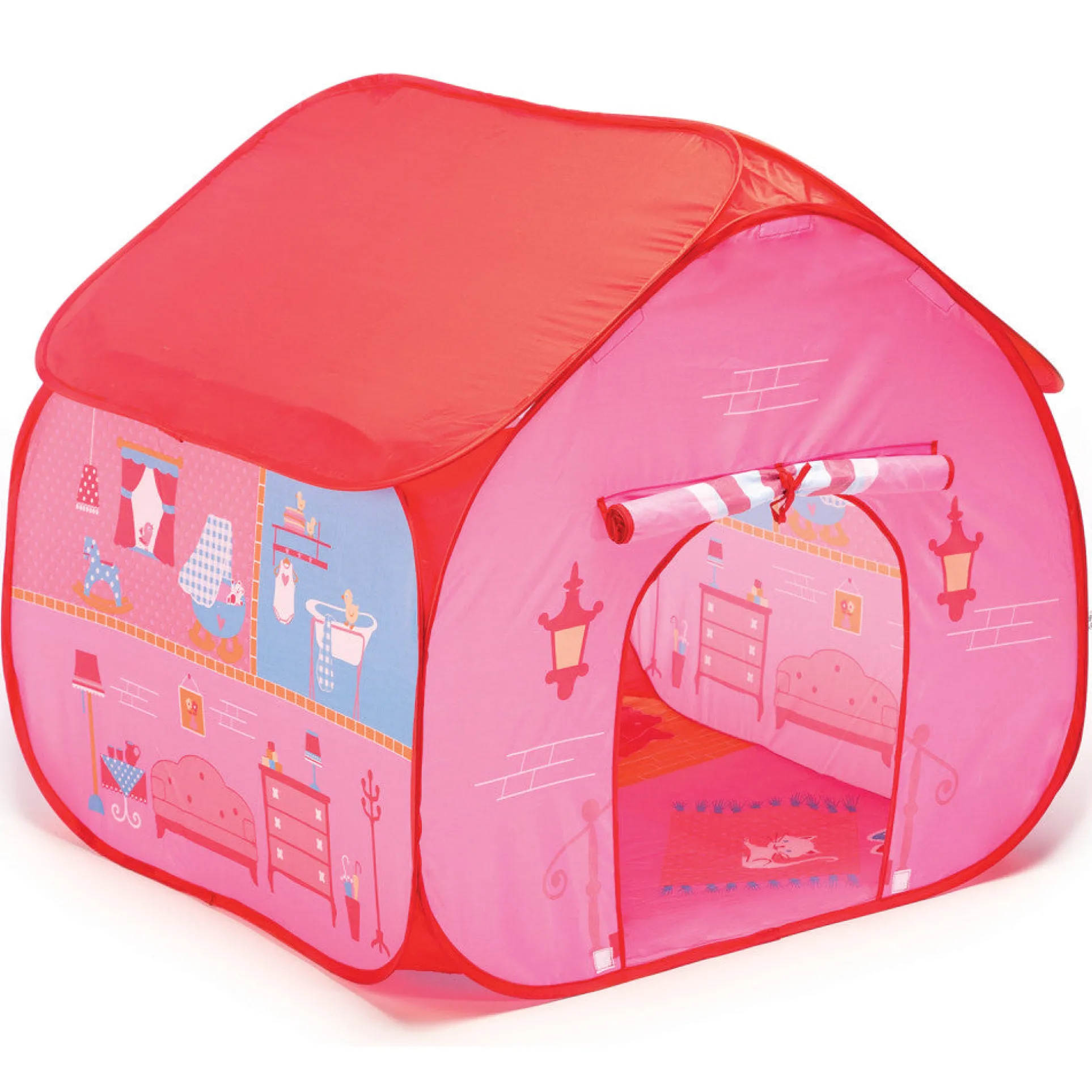 Fun2Give Pop-it-Up Dollhouse Tent with House Playmat