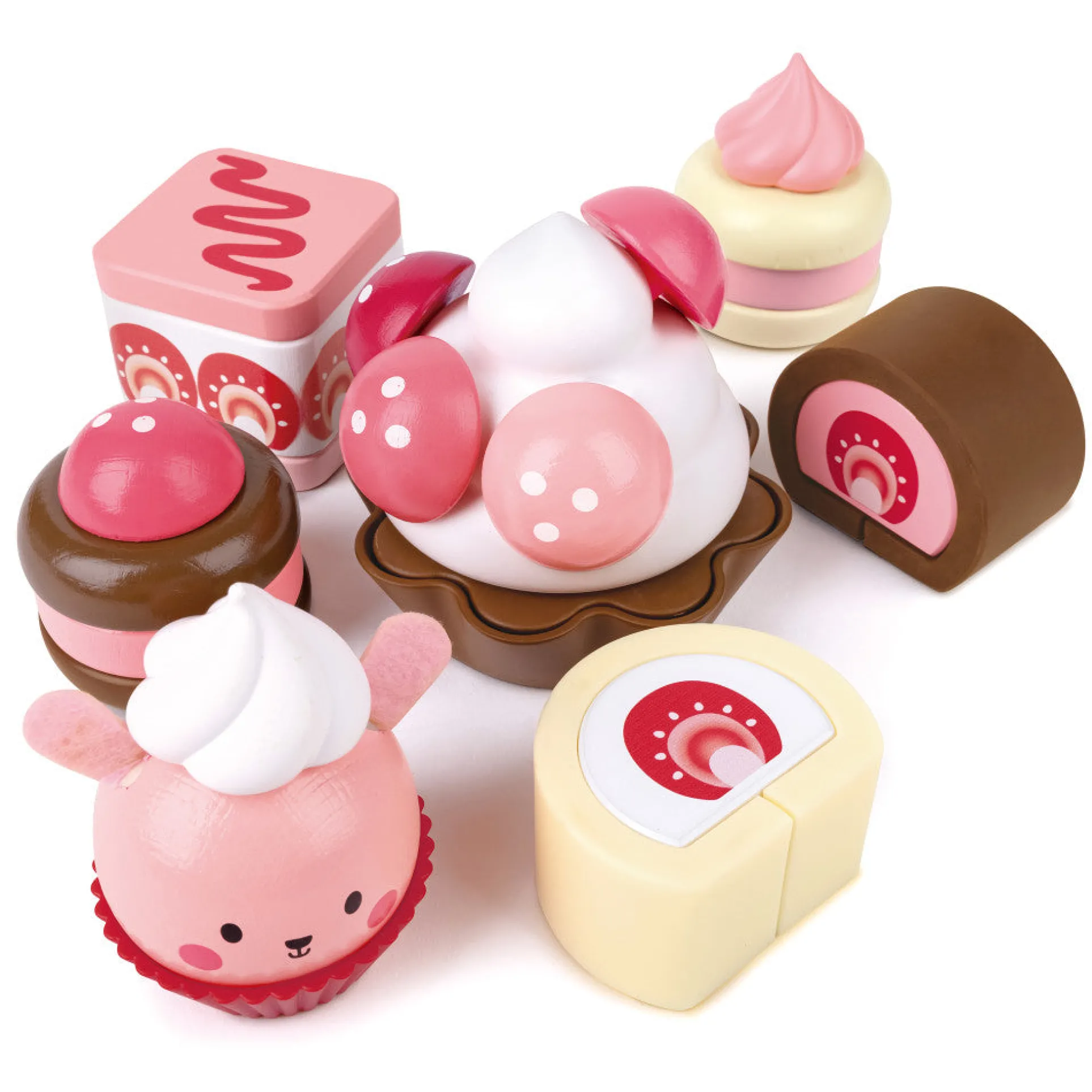Hape Strawberry Dessert Delight Playset - Pretty in Pink