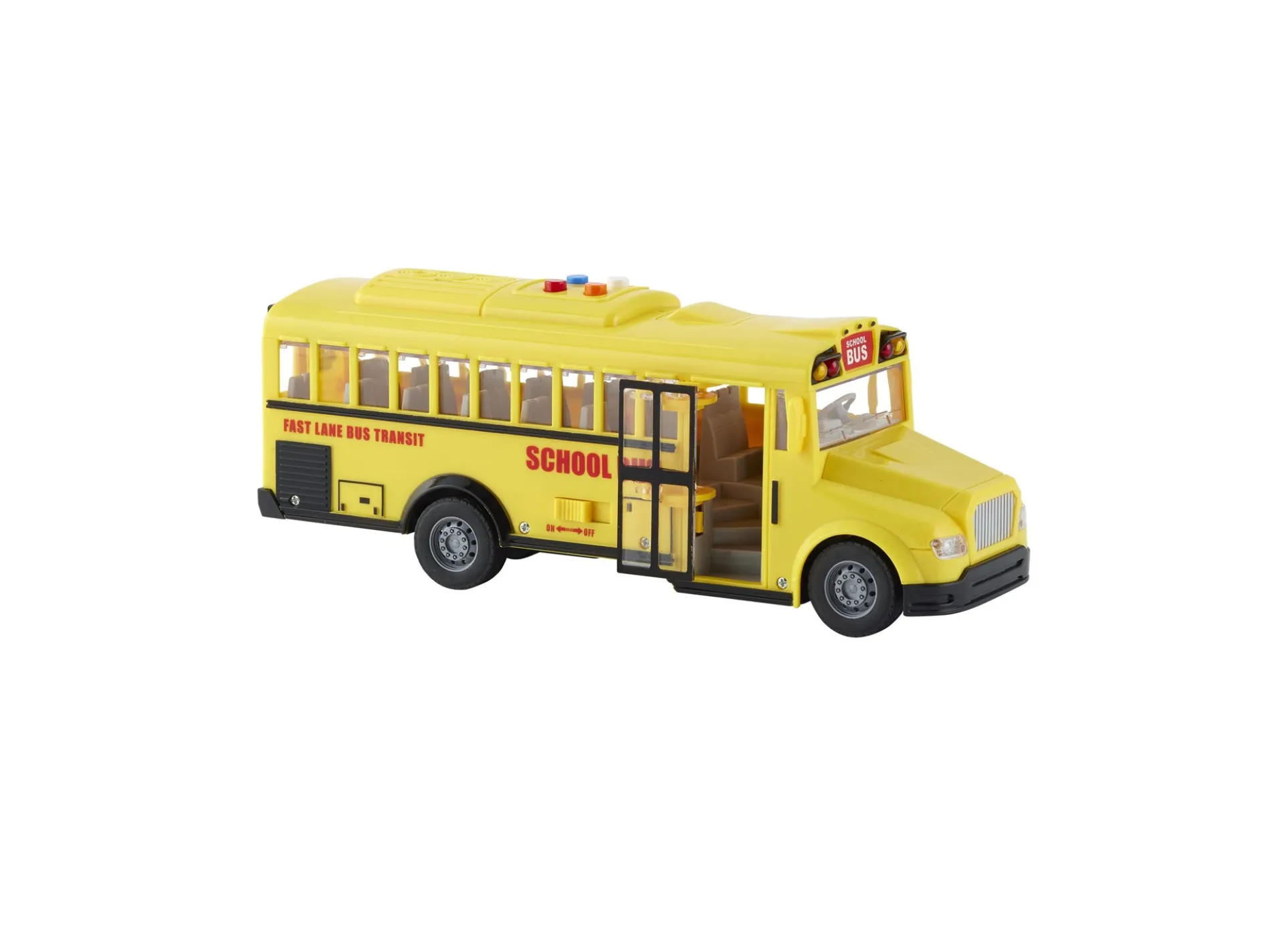 Fast Lane Light and Sound Interactive School Bus