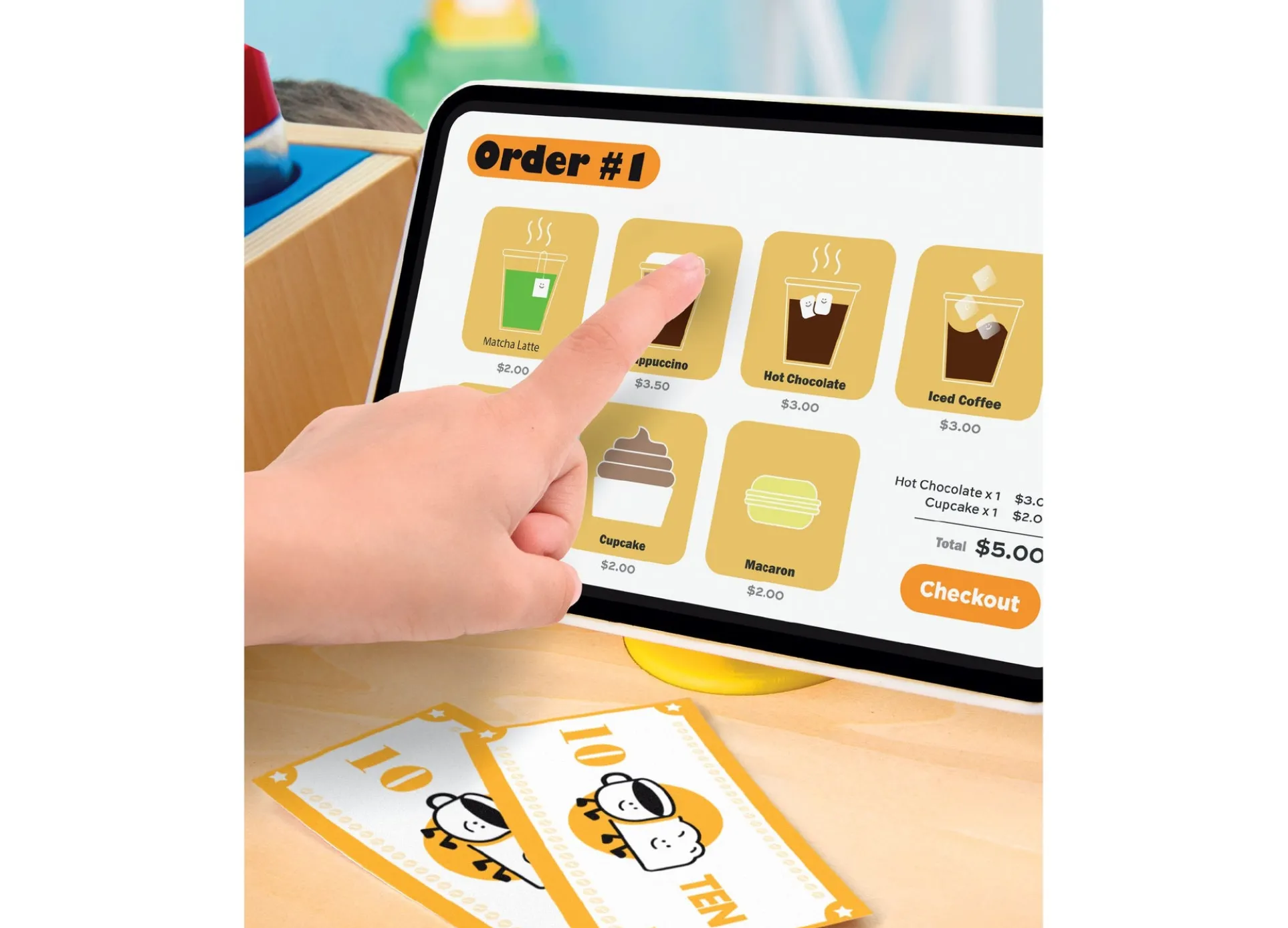 Geoffrey's Toy Box Cafe Cake Bakery Coffee Shop Playset