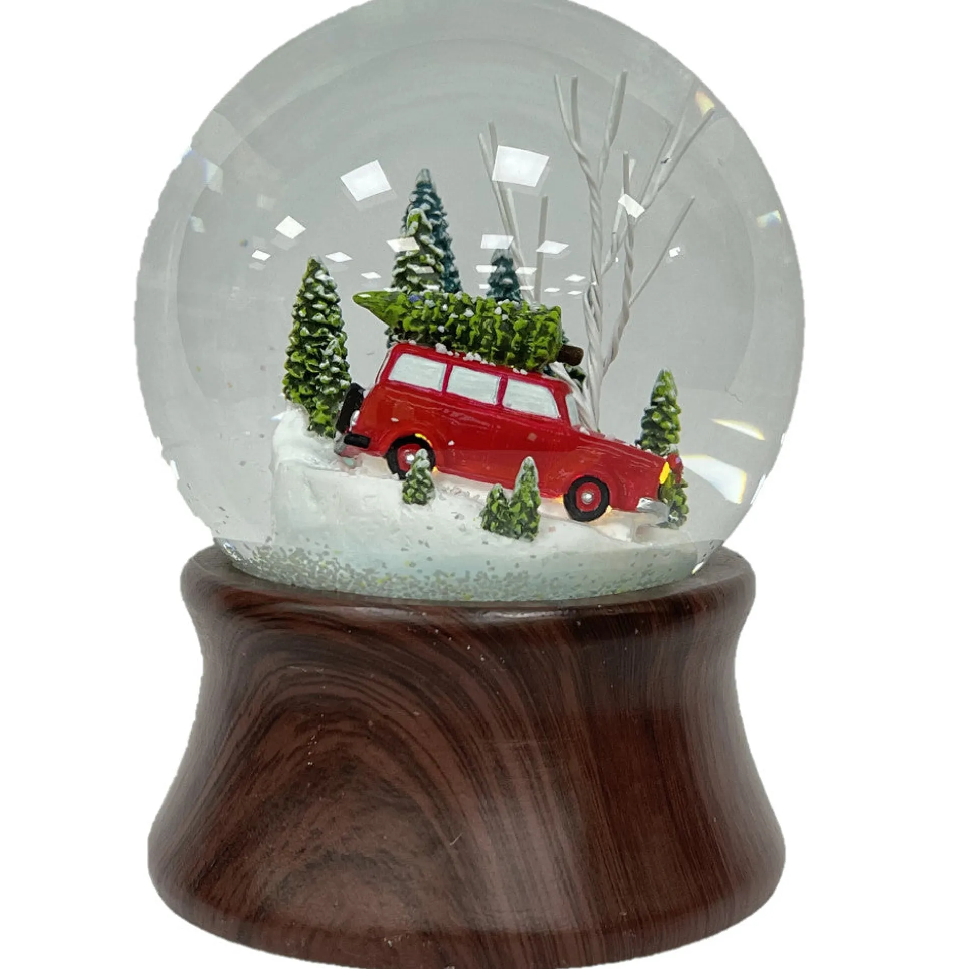 Ashfield & Harkness Red Truck Special Delivery Wind-Up Music Box - Multi