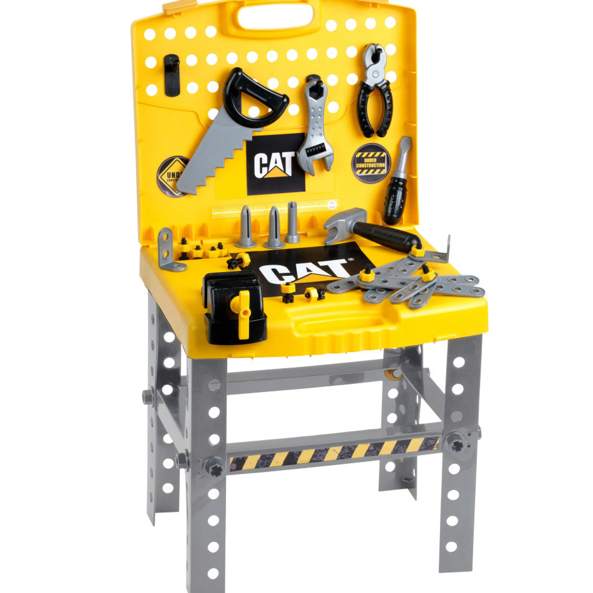 CAT Foldable Workbench - Transportable Tool Shop for Kids