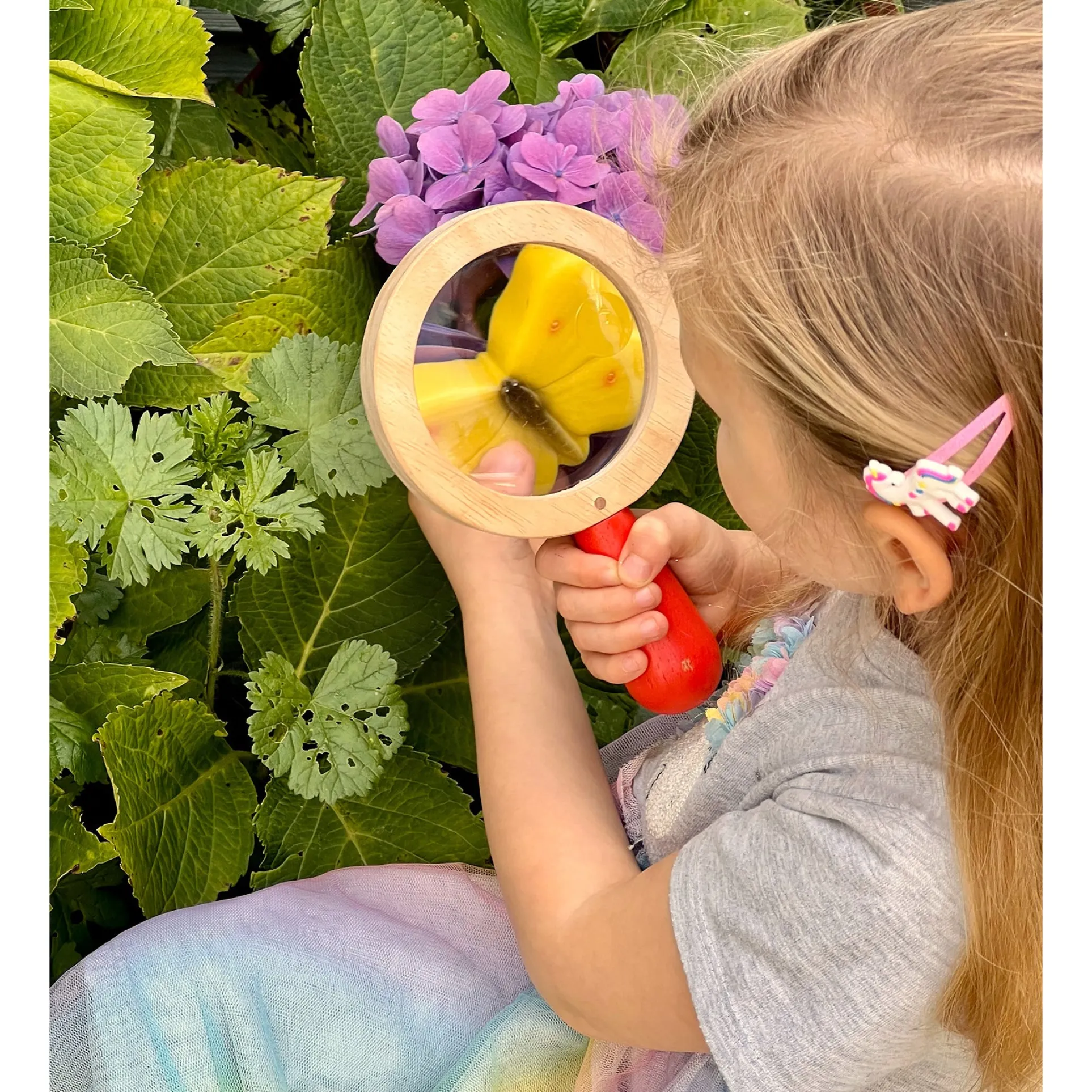 Yellow Door Sensory Play Stone Butterflies - Set of 8