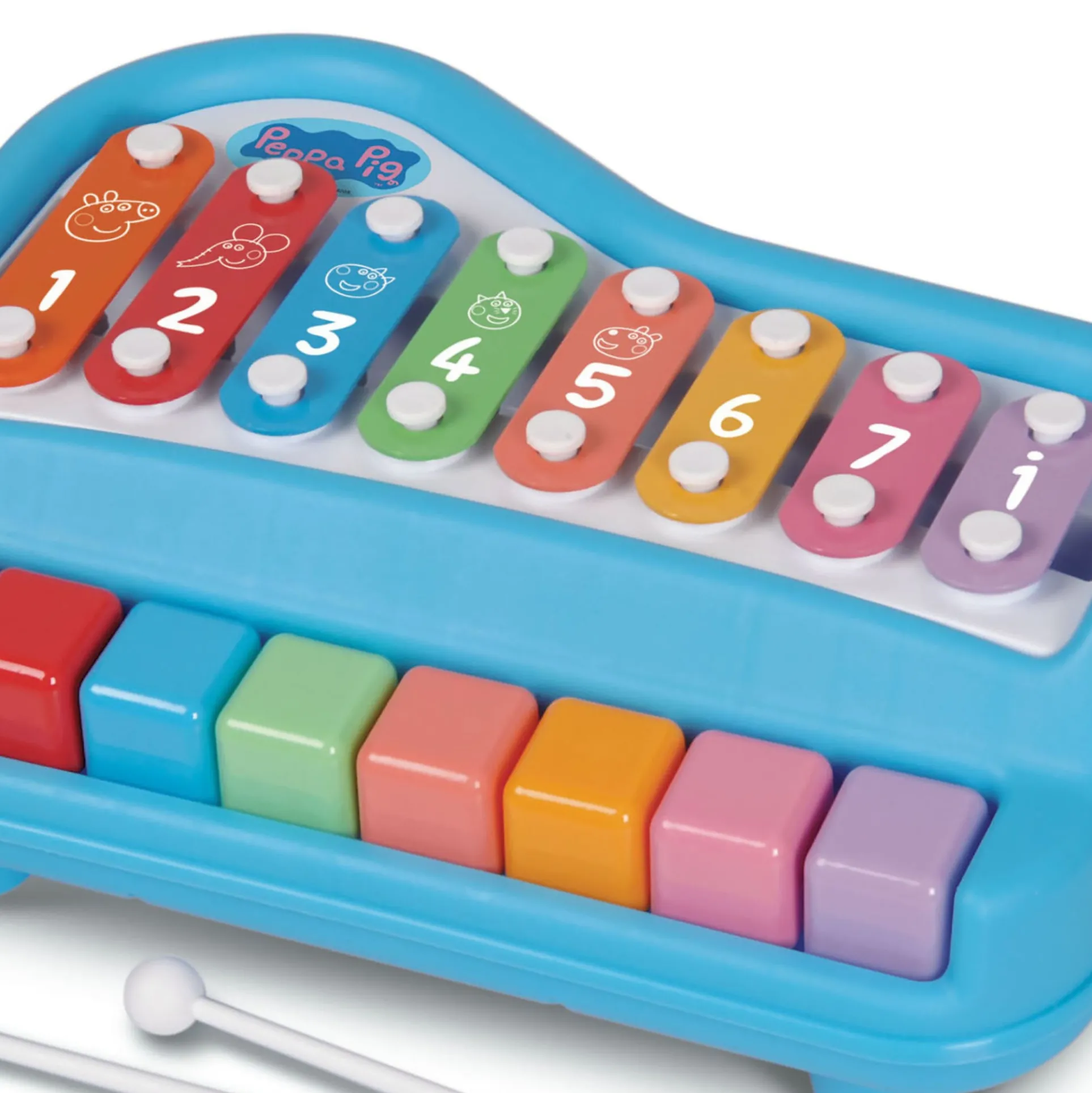 Peppa Pig 2-in-1 Play Along Piano & Xylophone Musical Toy