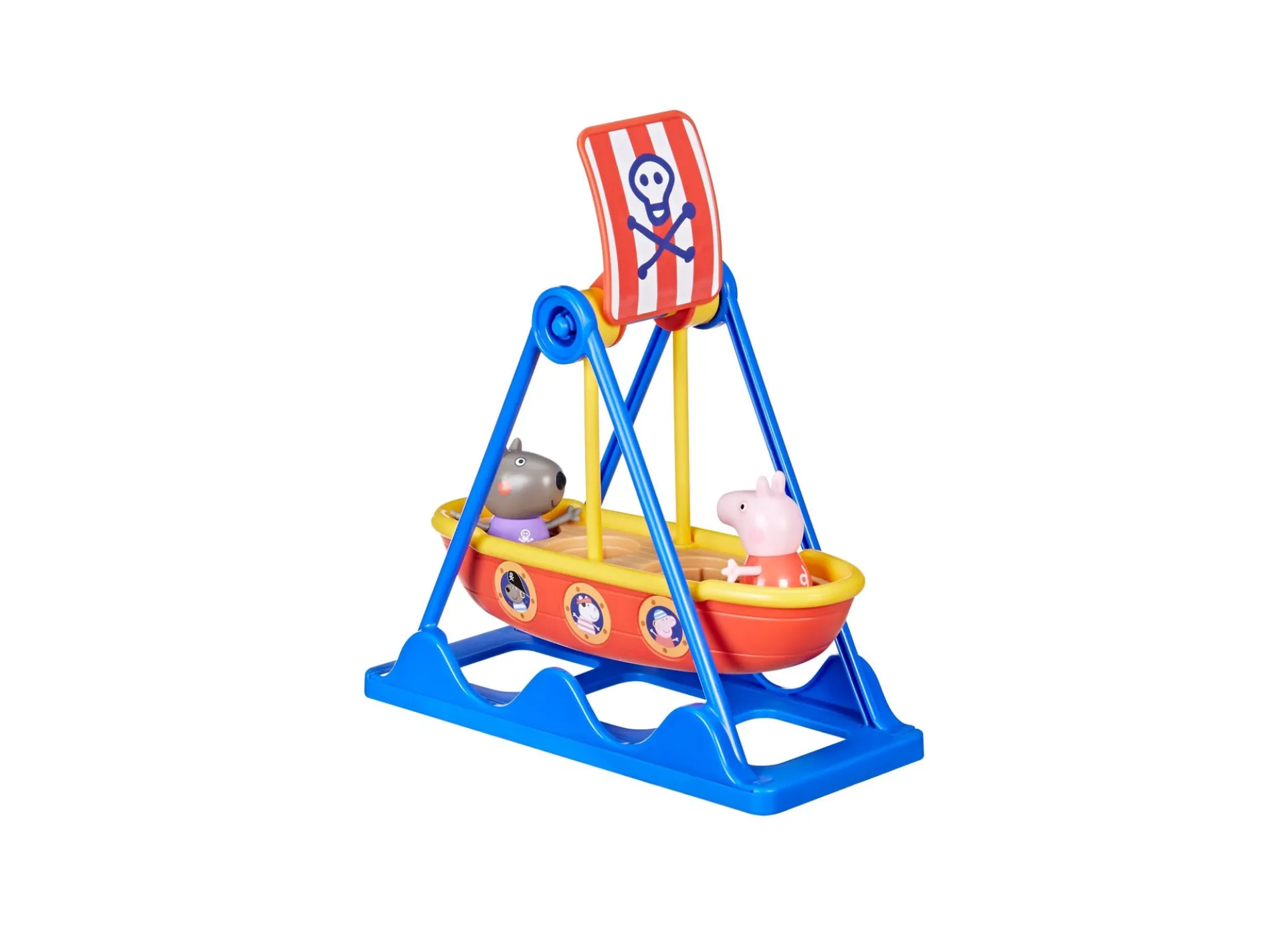 Peppa Pig Pirate Ship Ride Playset with Swinging Action