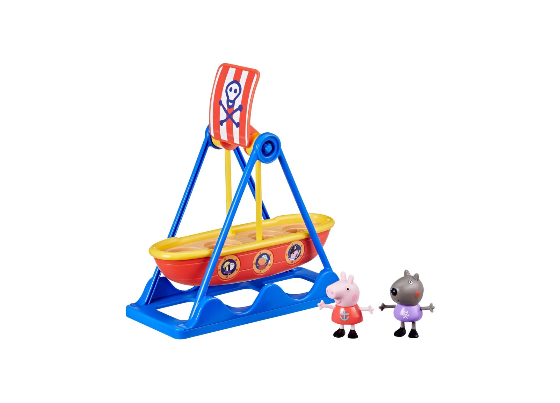 Peppa Pig Pirate Ship Ride Playset with Swinging Action