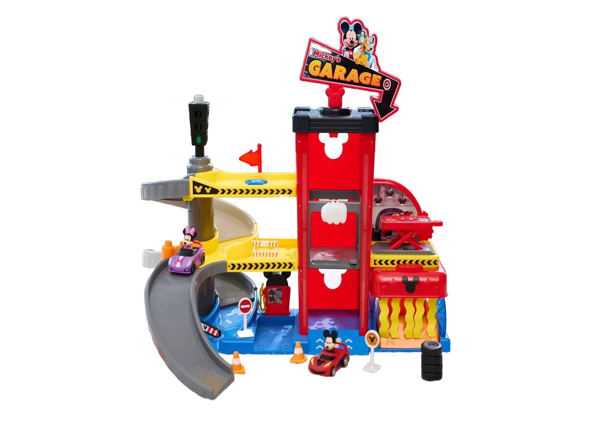 Disney Junior Mickey Mouse Ready to Race Garage Playset