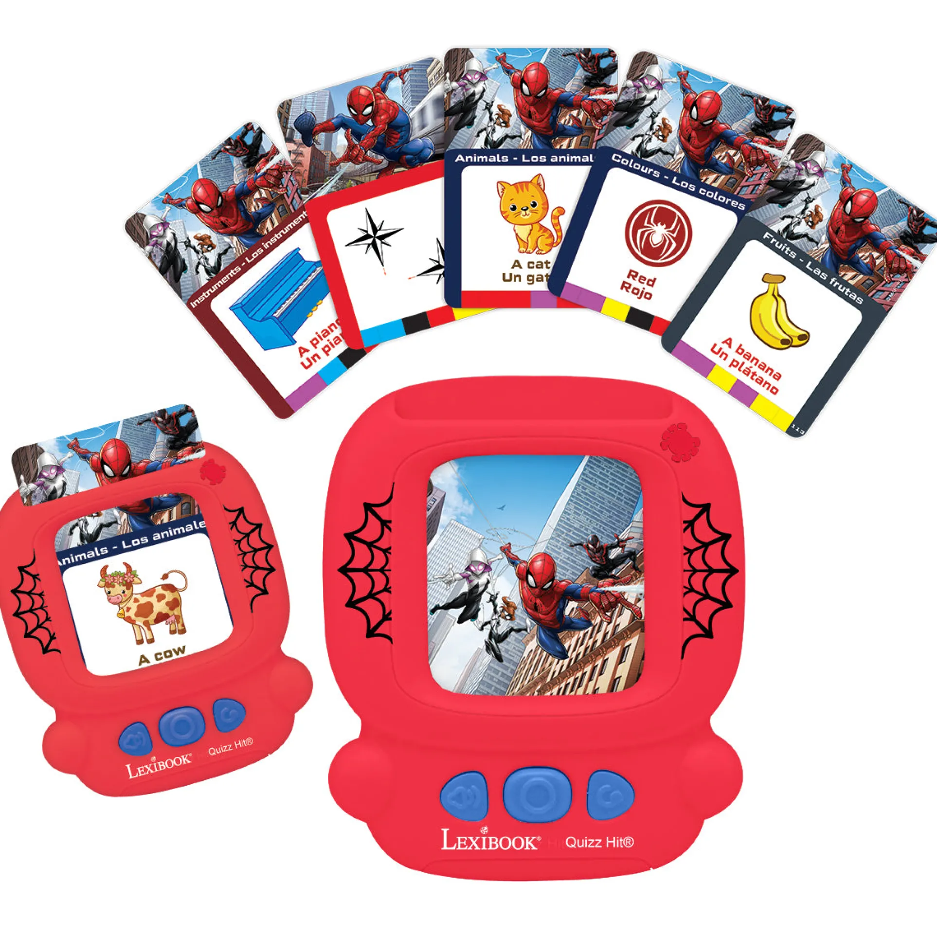 Spider-Man Bilingual Interactive Card Reader with 200 Educational Cards