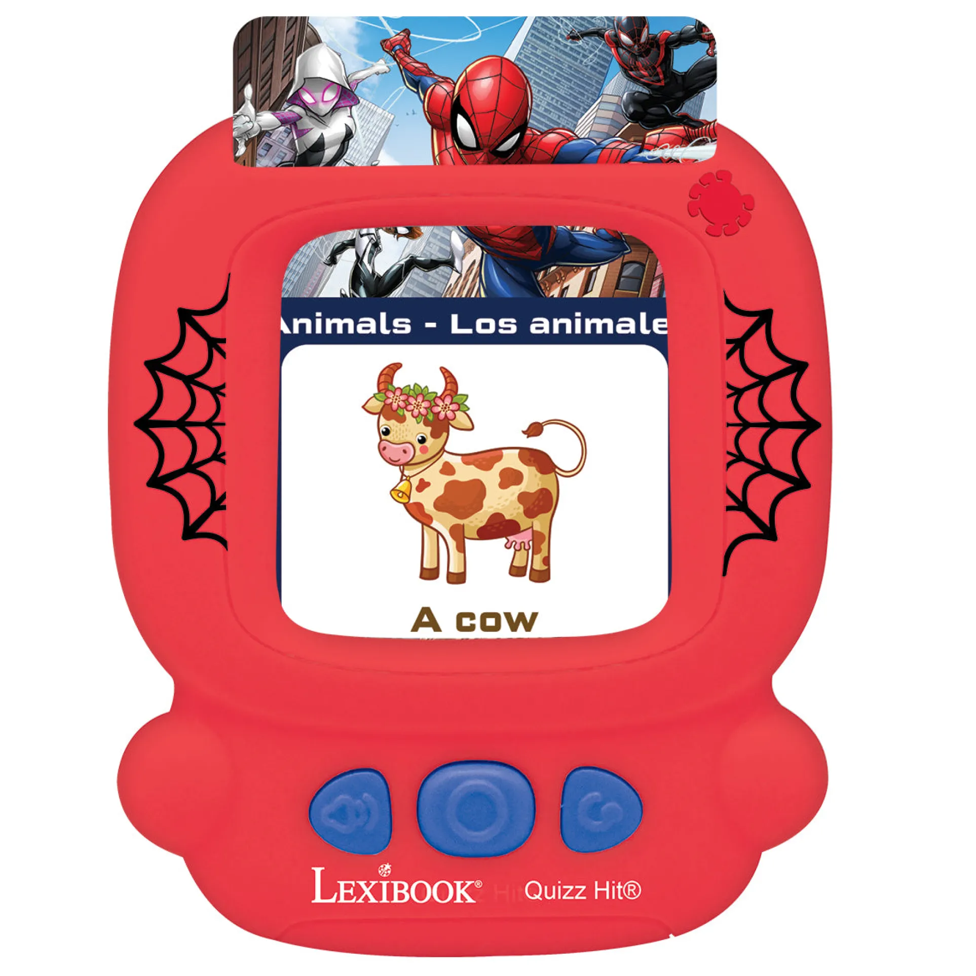 Spider-Man Bilingual Interactive Card Reader with 200 Educational Cards