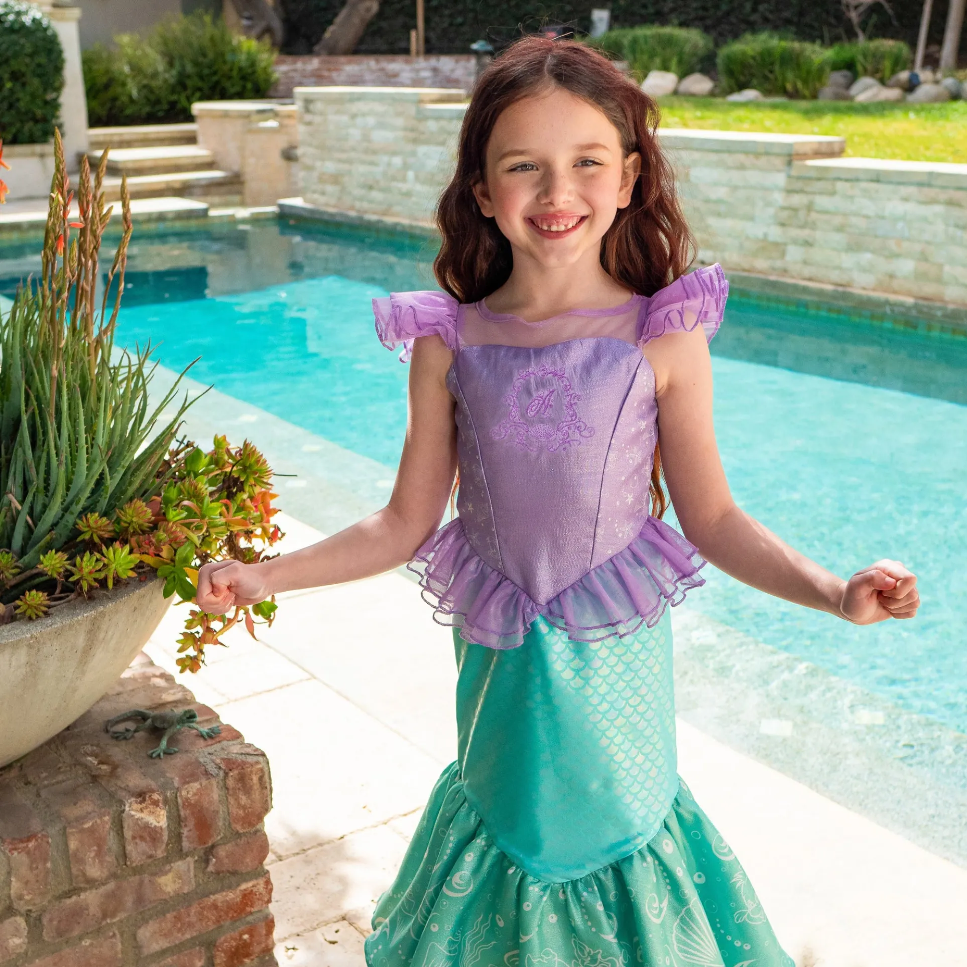 Disney Princess Ariel Premium Washable Dress Up - Size 5/6