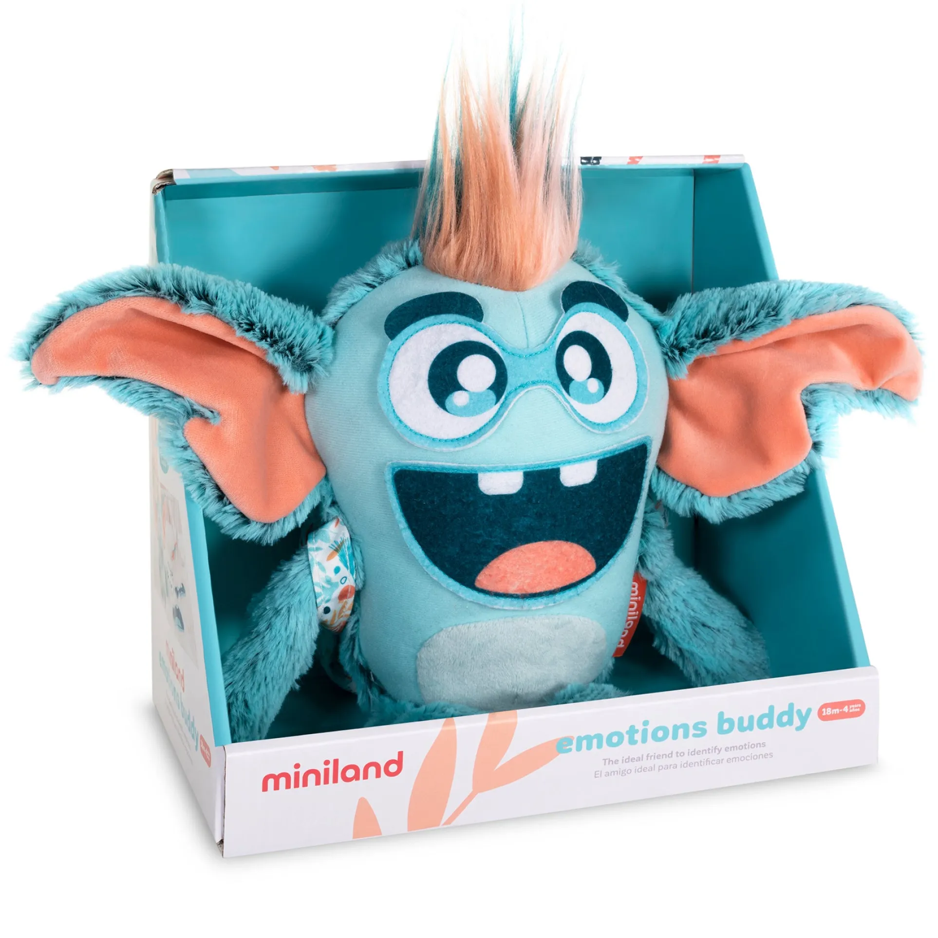 Miniland Emotions Buddy - Interactive Emotion Discovery Toy