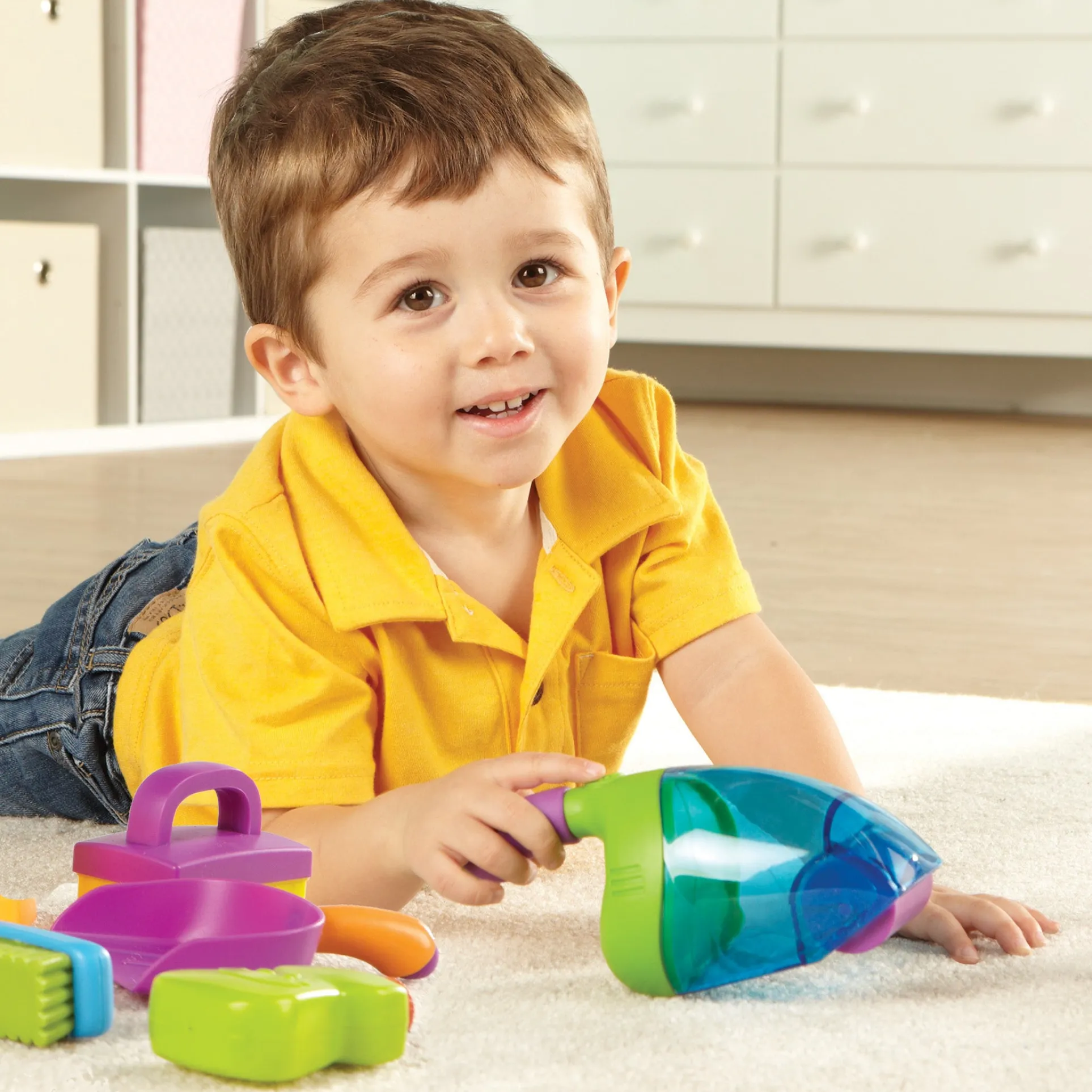 Learning Resources New Sprouts Clean It! Fun Play Cleaning Set