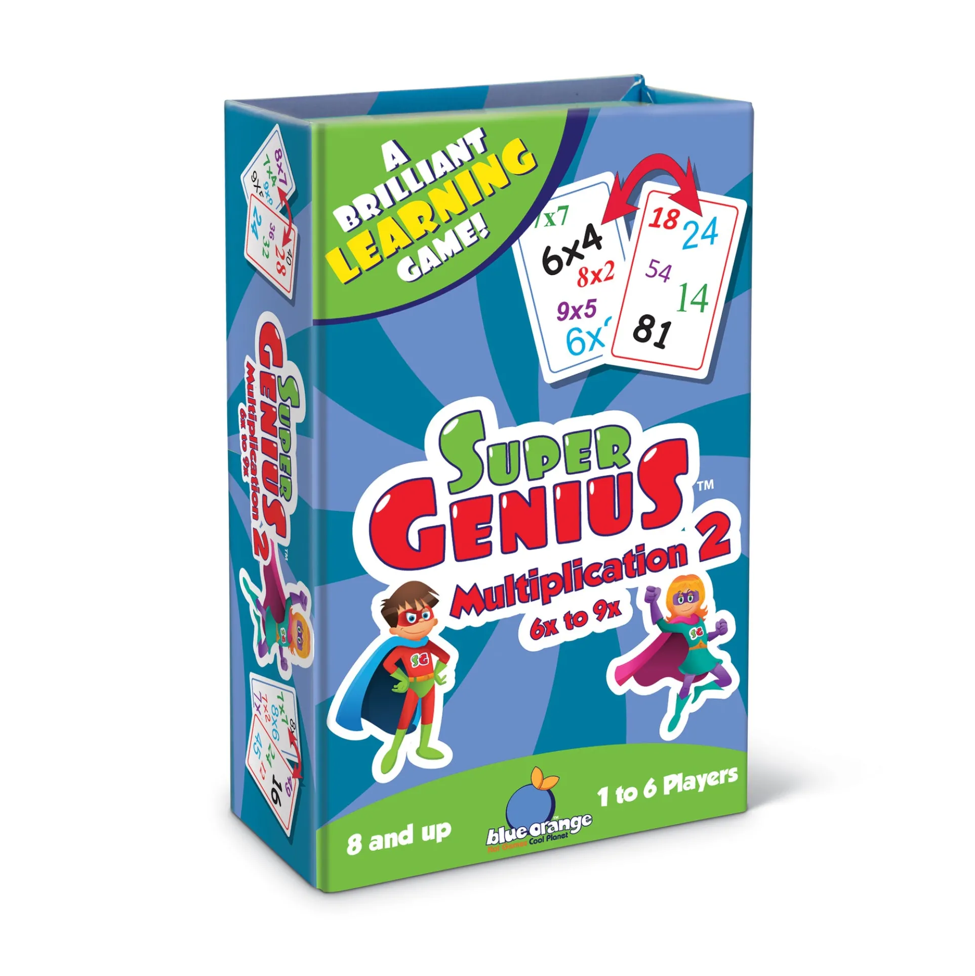 Super Genius - Multiplication 2 - Math Wizard Matching Game