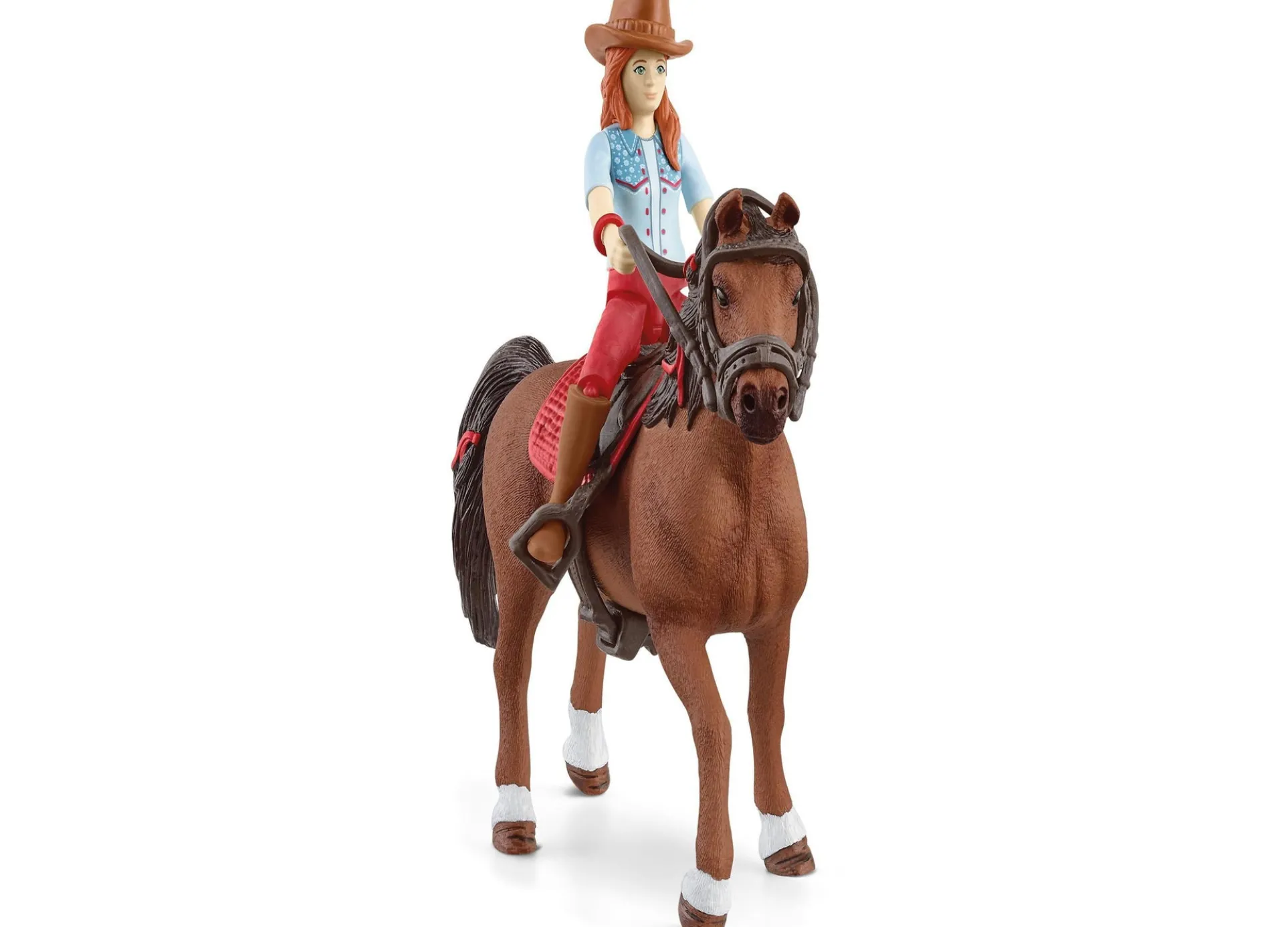 Schleich Horse Club: Hannah & Cayenne Horse & Rider Figurine Set
