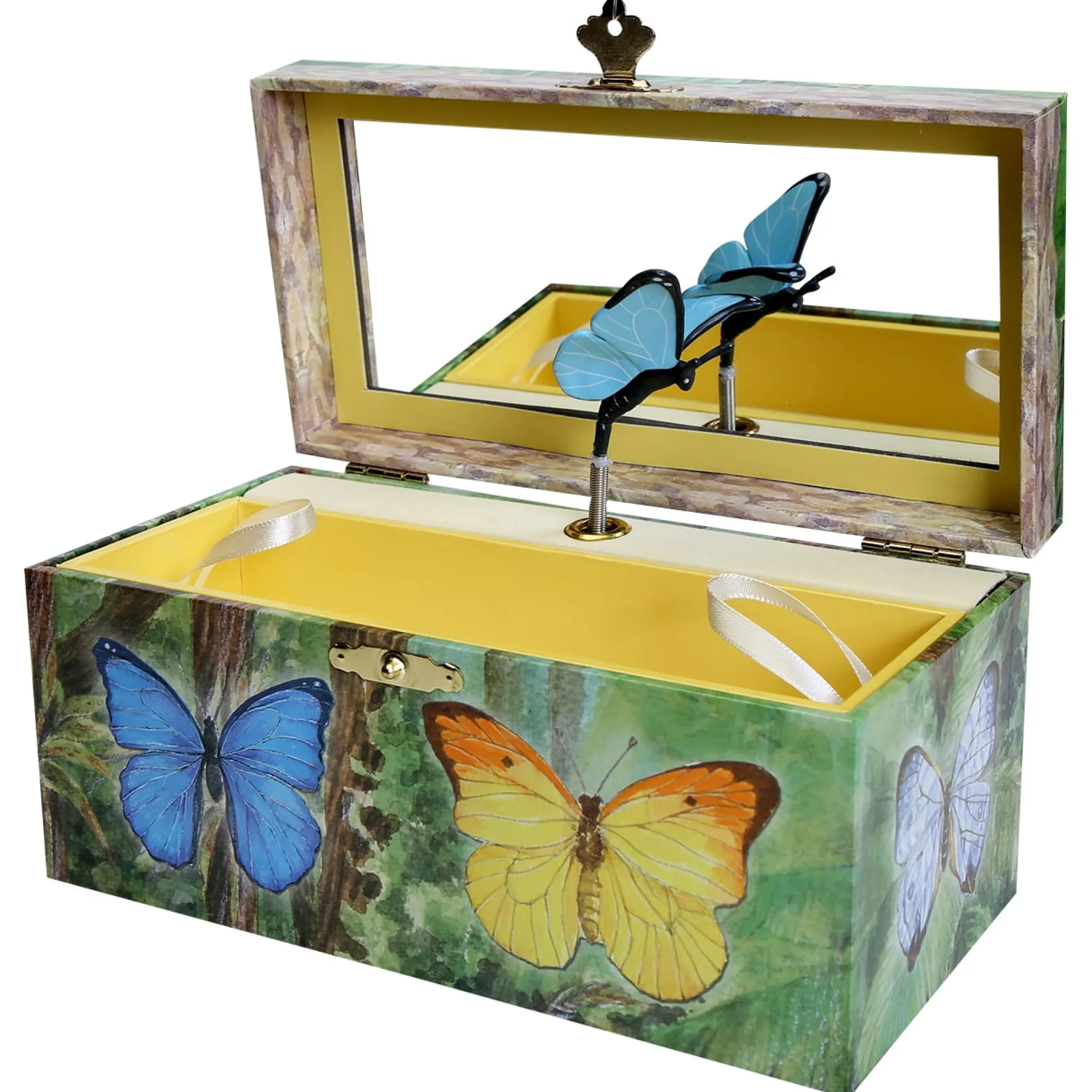 Enchantmints Butterfly Musical Jewelry Box for Girls