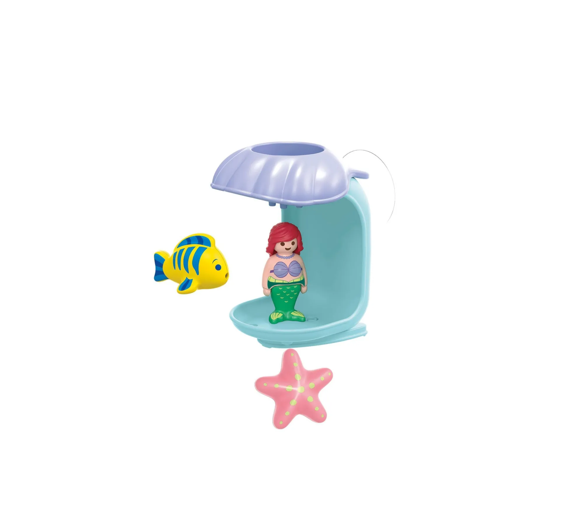 Ariel Shell Shower Interactive Water Playset for Kids