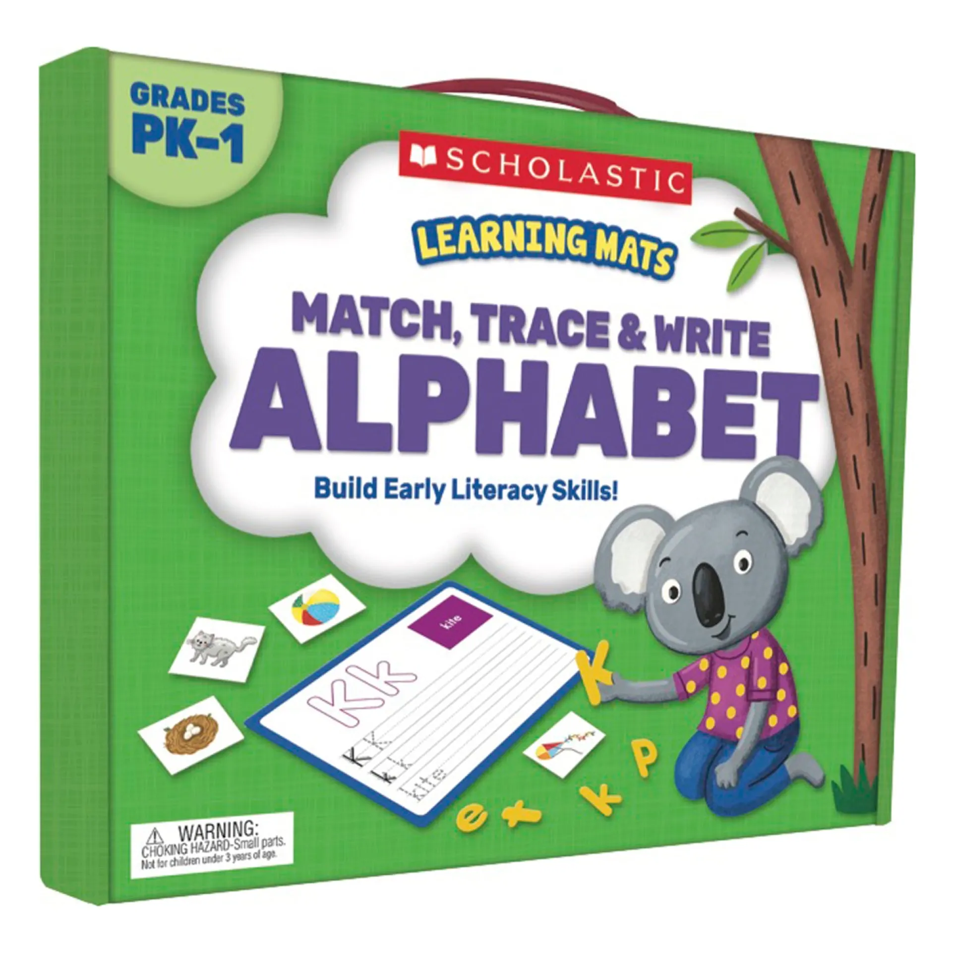 Scholastic Learning Mats: Alphabet Adventures - PreK-1 Educational Toy