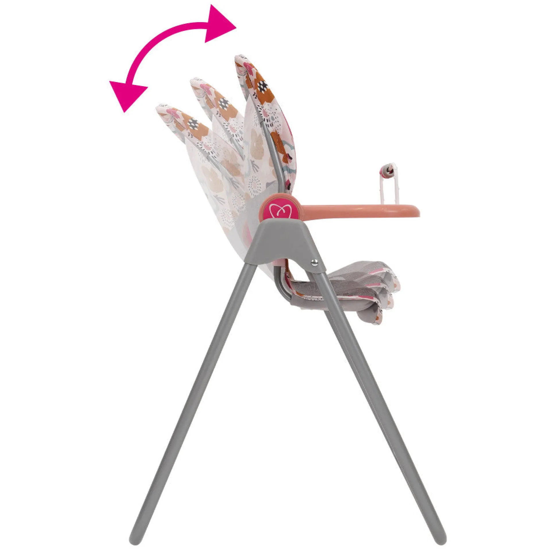 509 Crew - Melange Flora Foodie Doll Highchair Set, Ages 3+