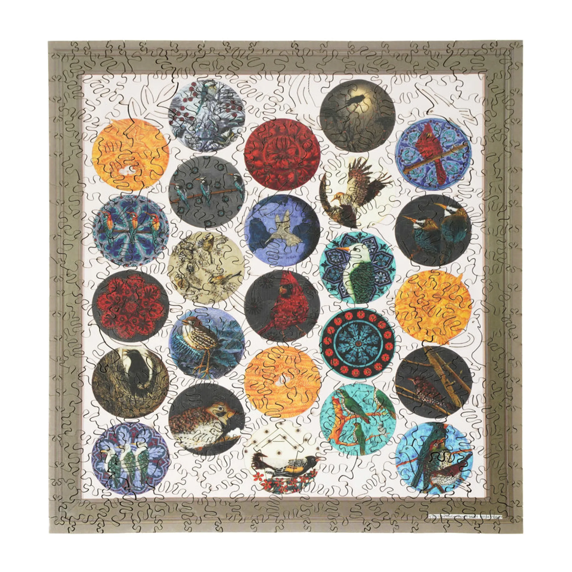AreYouGame Birds of Paradise Wooden Jigsaw Puzzle - 402 pcs