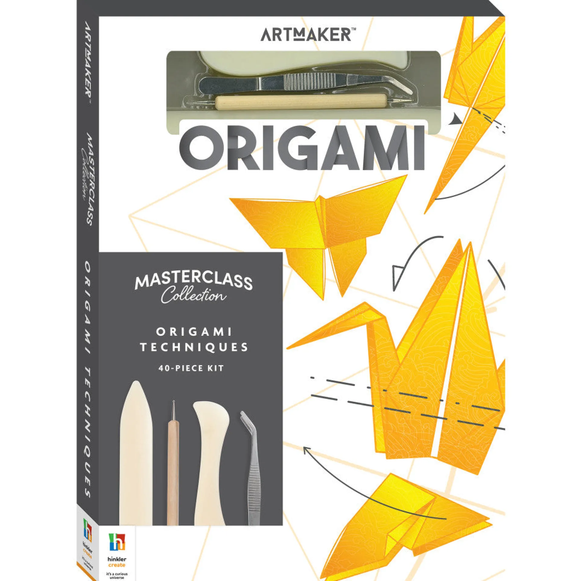 Art Maker Masterclass Origami Techniques Kit - Comprehensive Paper Folding Set