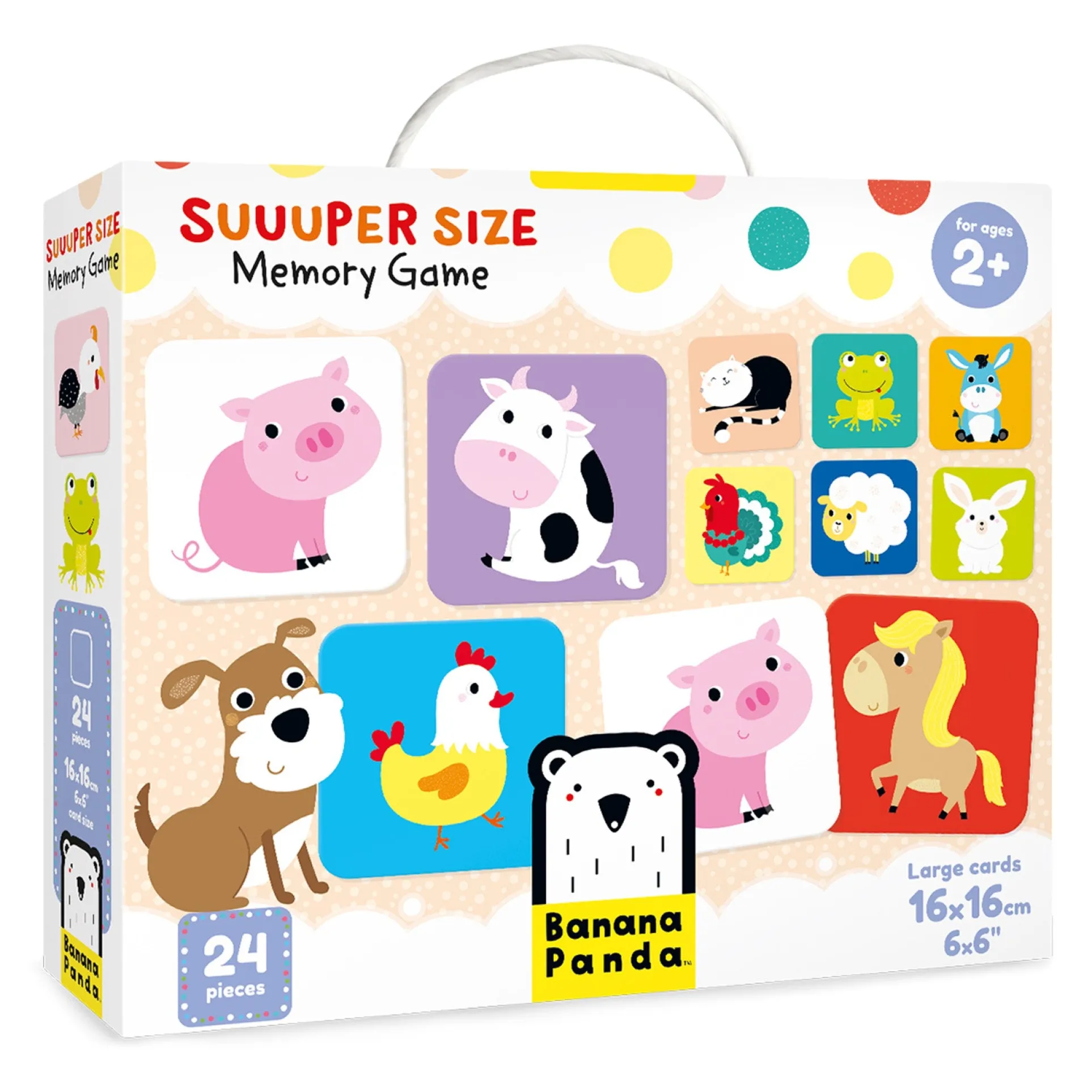 Banana Panda Suuuper Size Memory Game for Toddlers