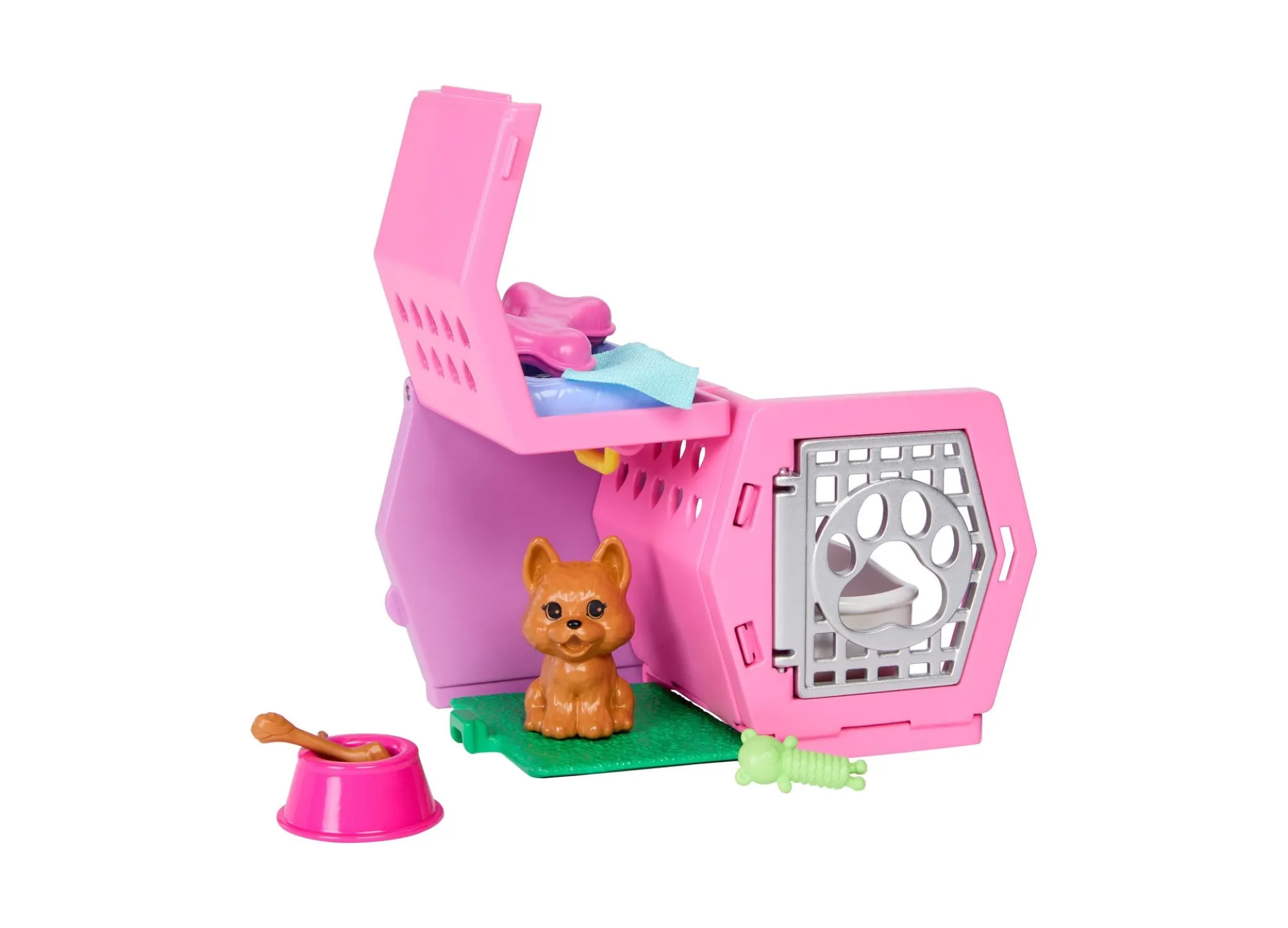 Barbie Chelsea Puppy Playset with Transformative Carrier and Doll