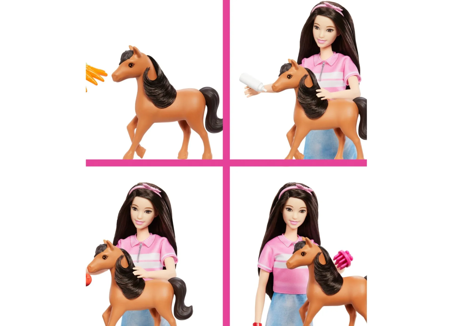 Barbie Mysteries: Renee and The Great Horse Chase Stable Playset