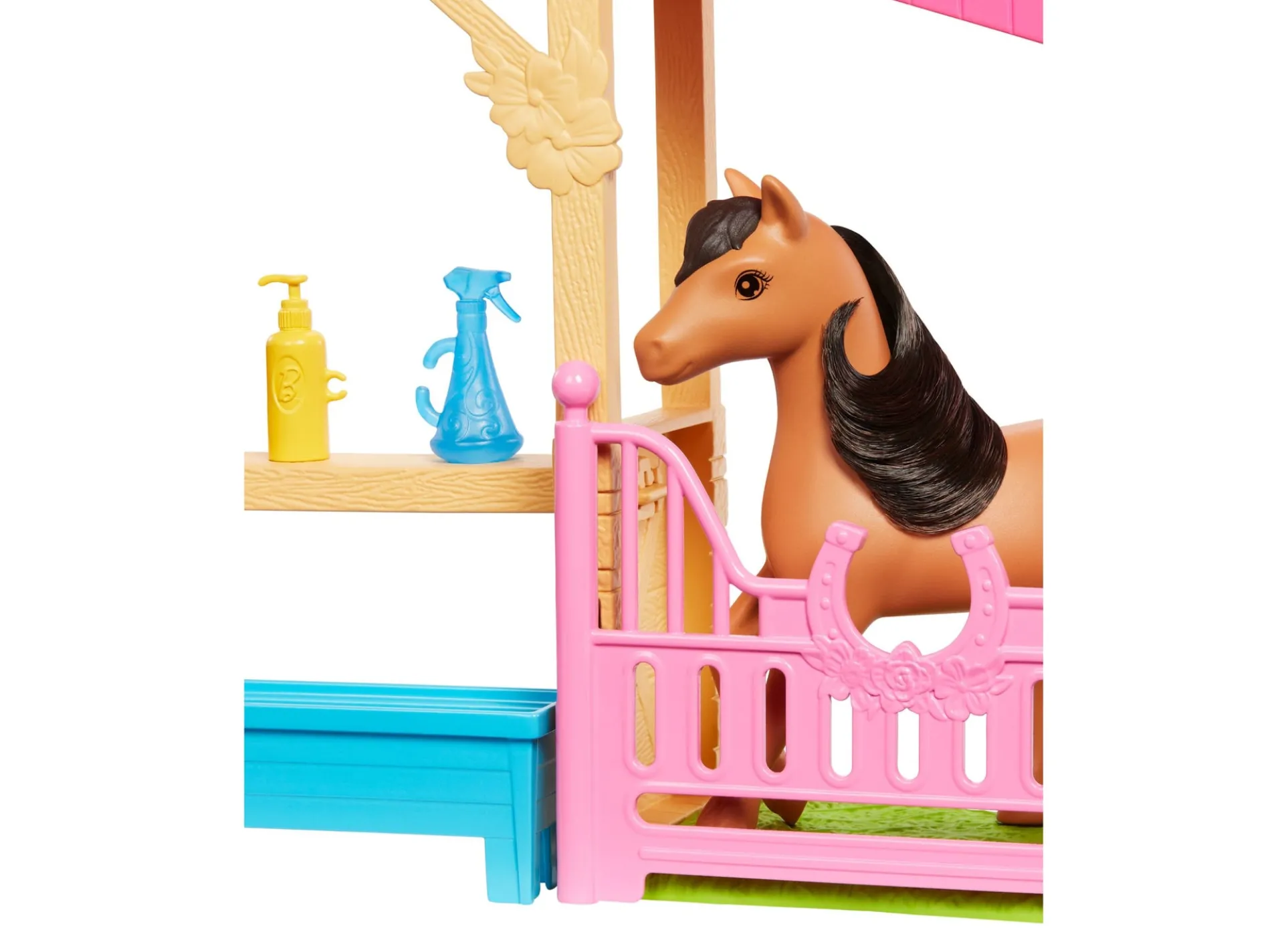 Barbie Mysteries: Renee and The Great Horse Chase Stable Playset