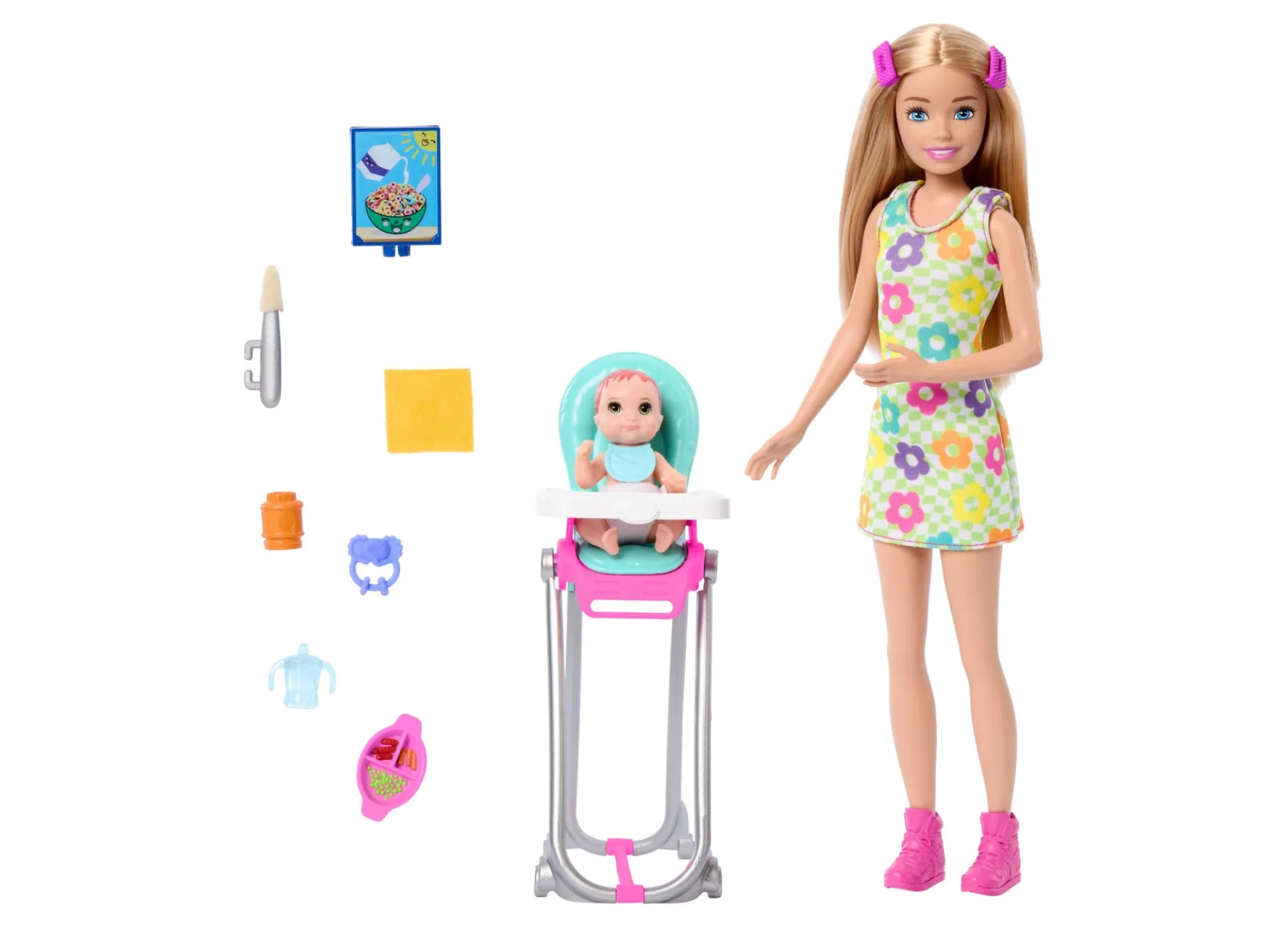 Barbie Skipper Babysitters Inc. Play Set - Blonde Hair