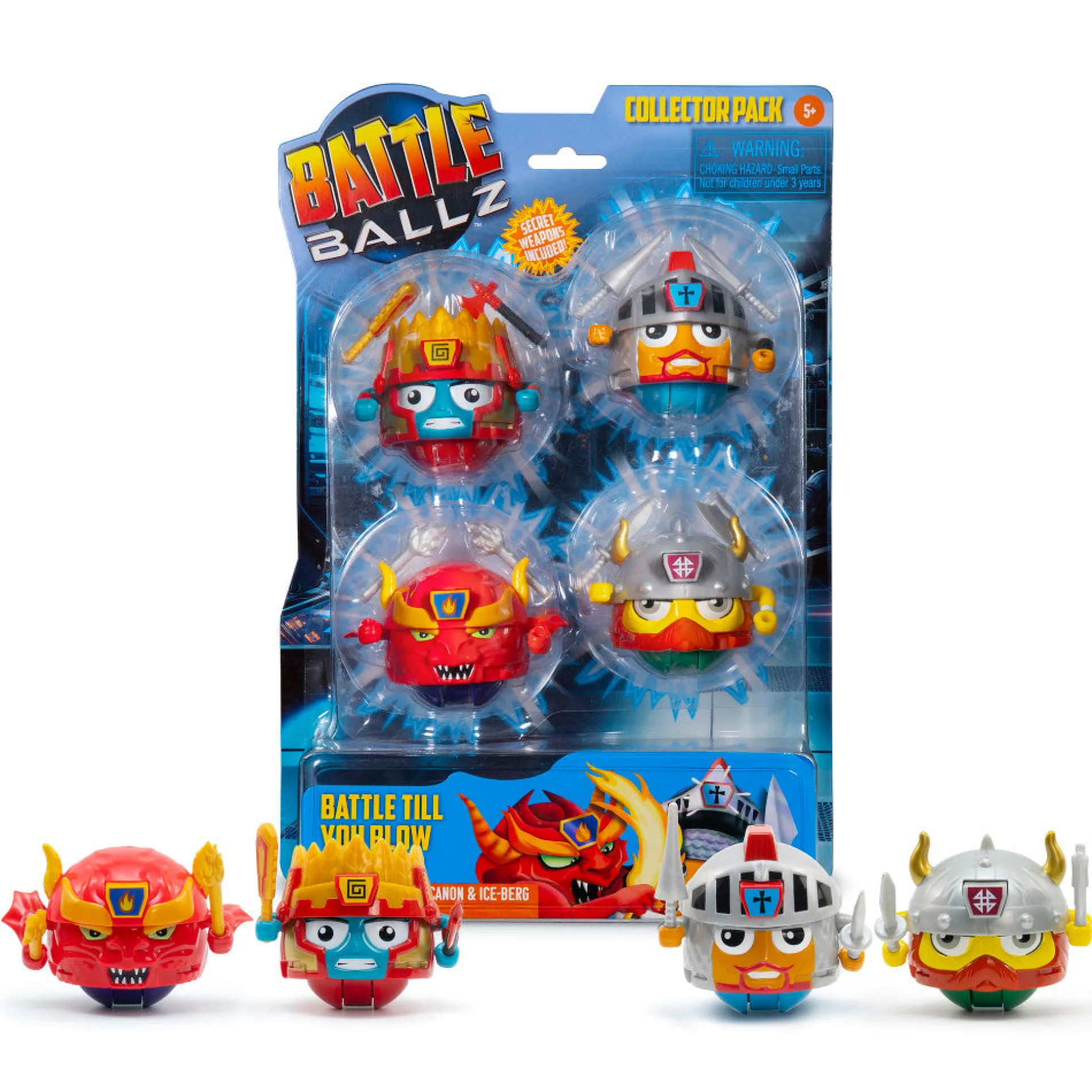 Battle Ballz: Epic Collectors Pack - 4 Warrior Figures