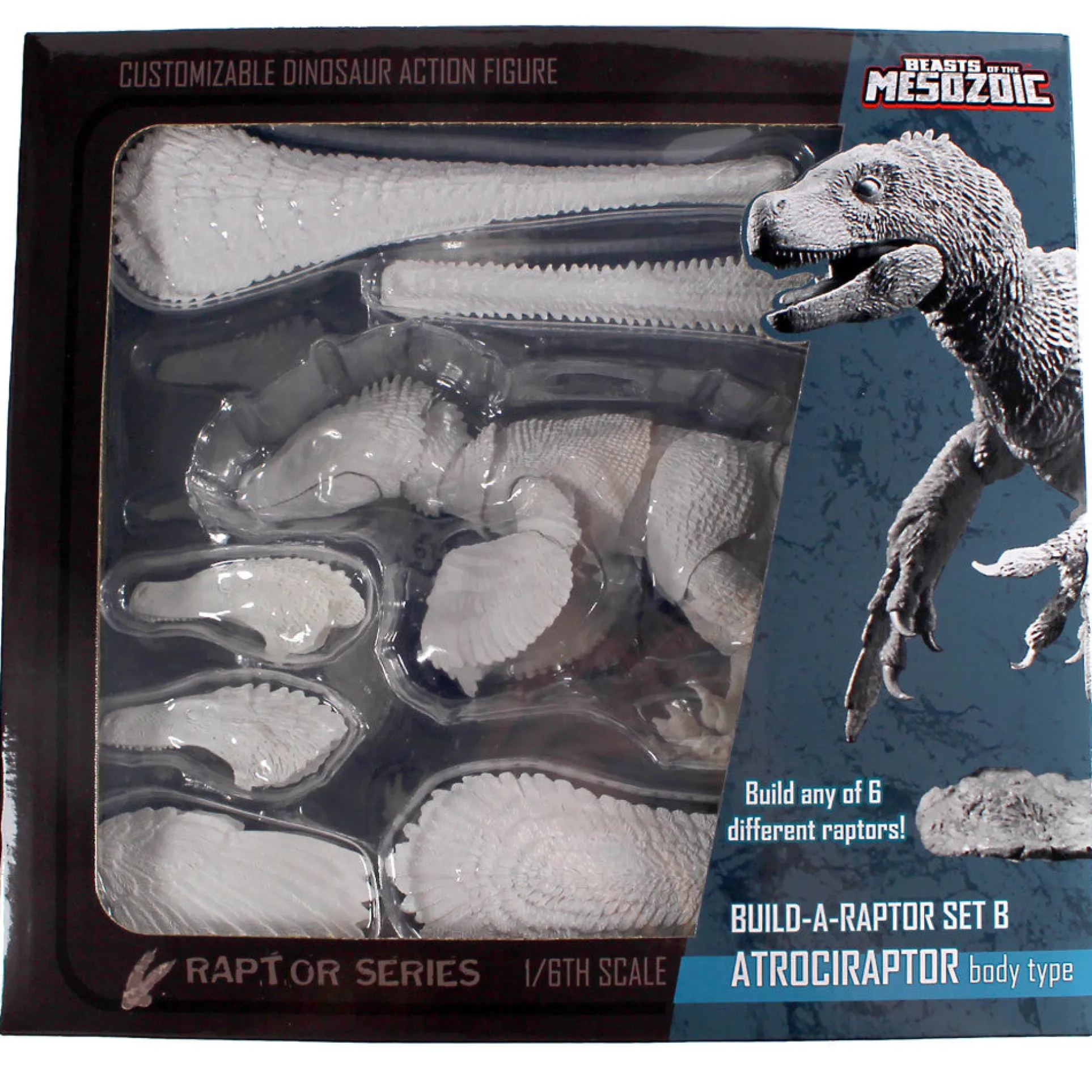 Beasts of the Mesozoic: Build-A-Raptor Atrociraptor 1/6th Action Figure