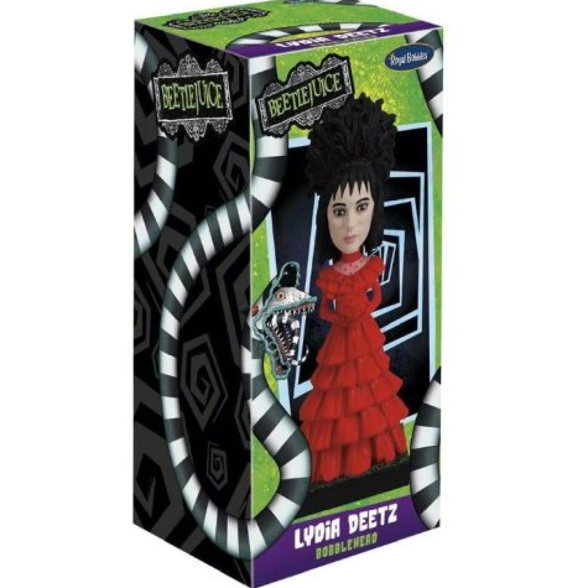 Beetlejuice Lydia Red Wedding Dress Bobble Figure