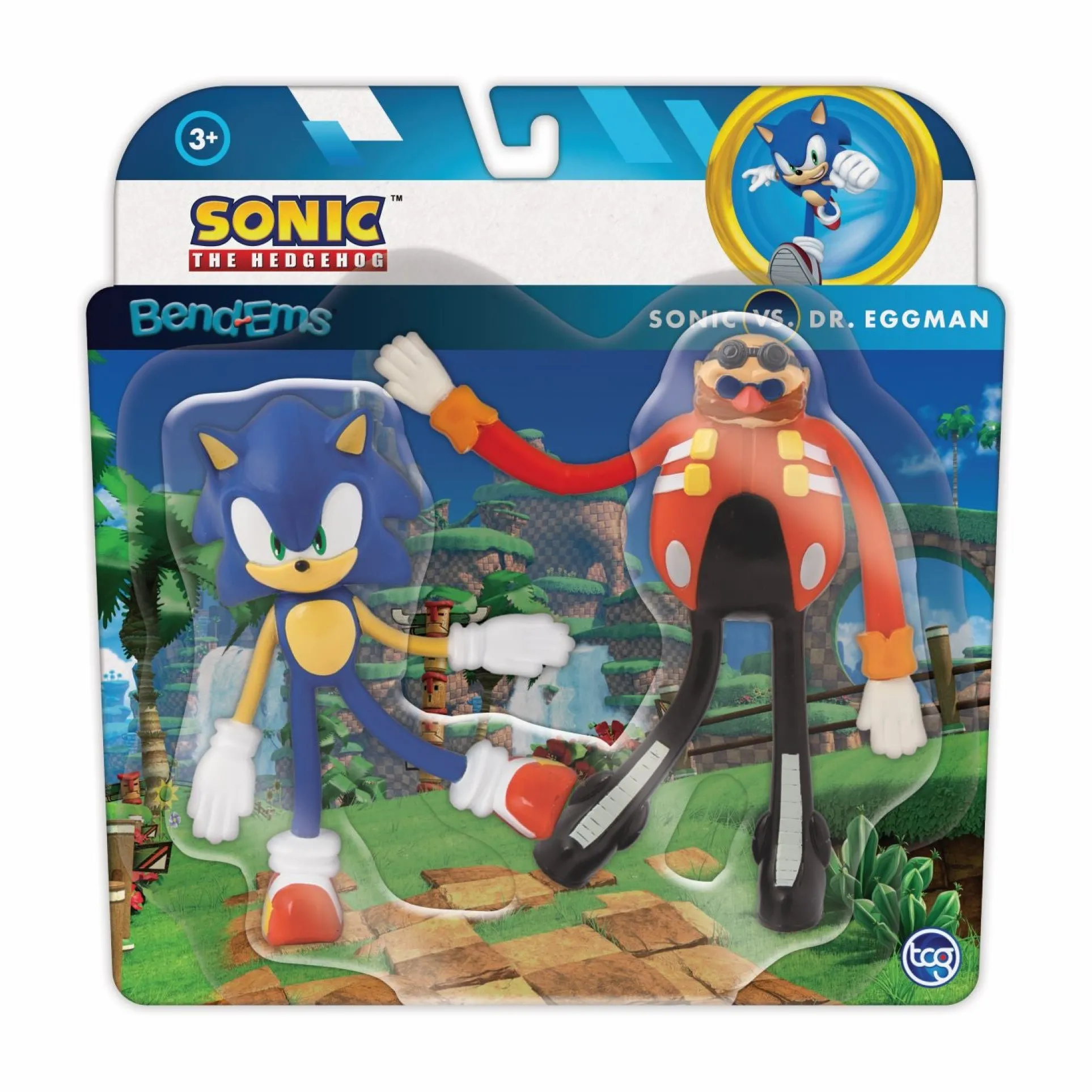 Bend-Ems Sonic Versus Pack - Action Figure Showdown