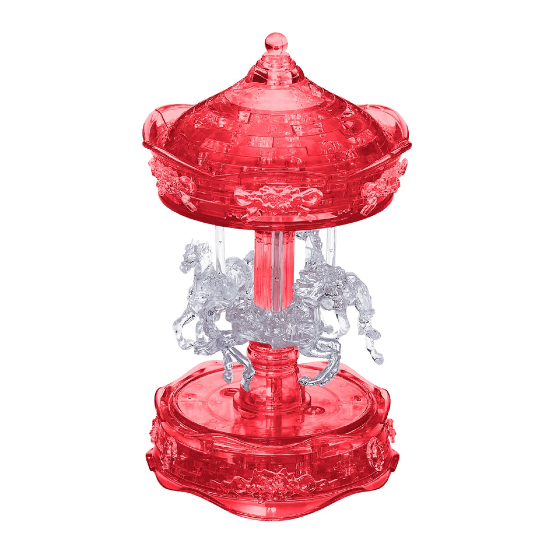 BePuzzled Carousel 3D Crystal Puzzle - 83 pc