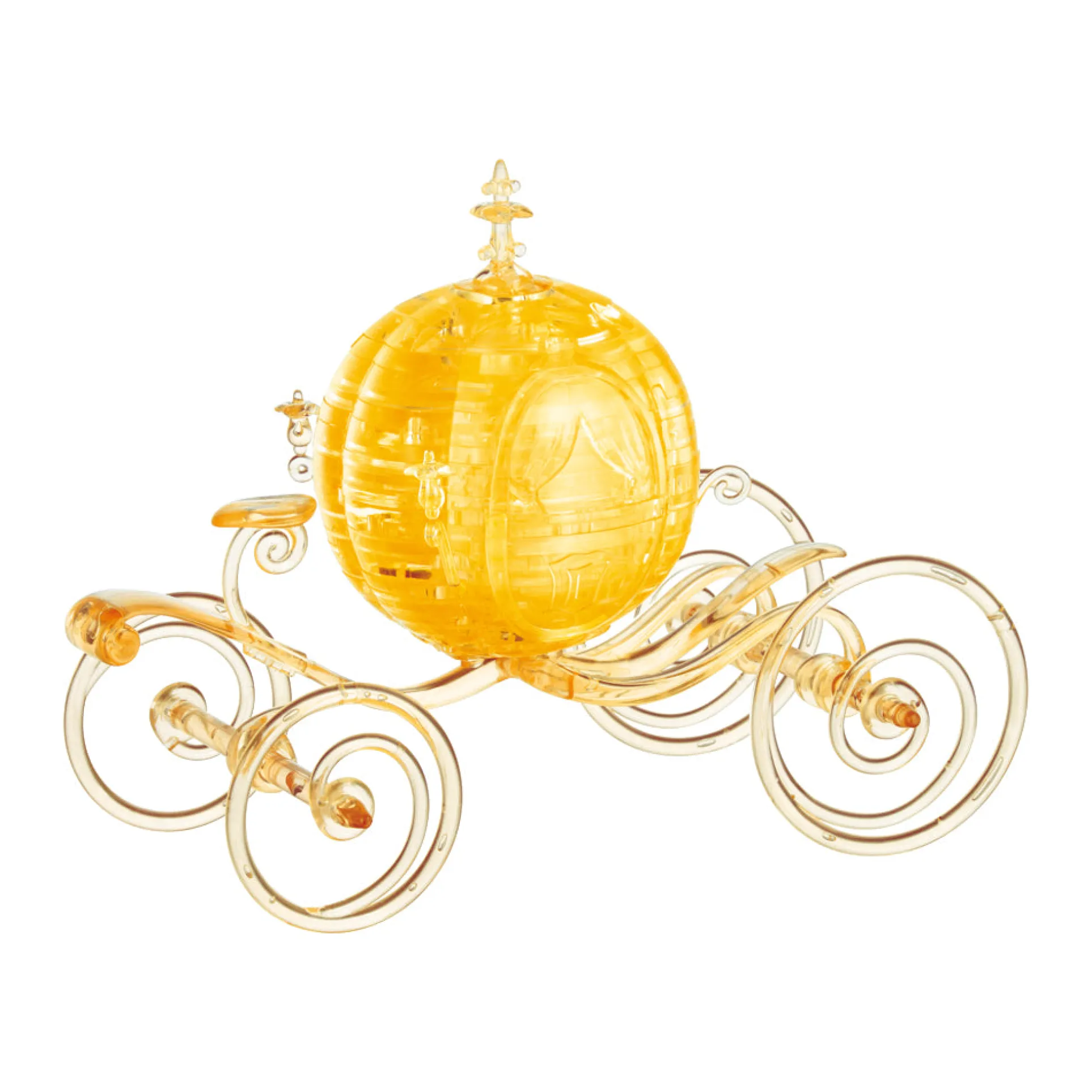 BePuzzled Disney Cinderella's Gold Carriage 3D Crystal Puzzle - 71 pcs