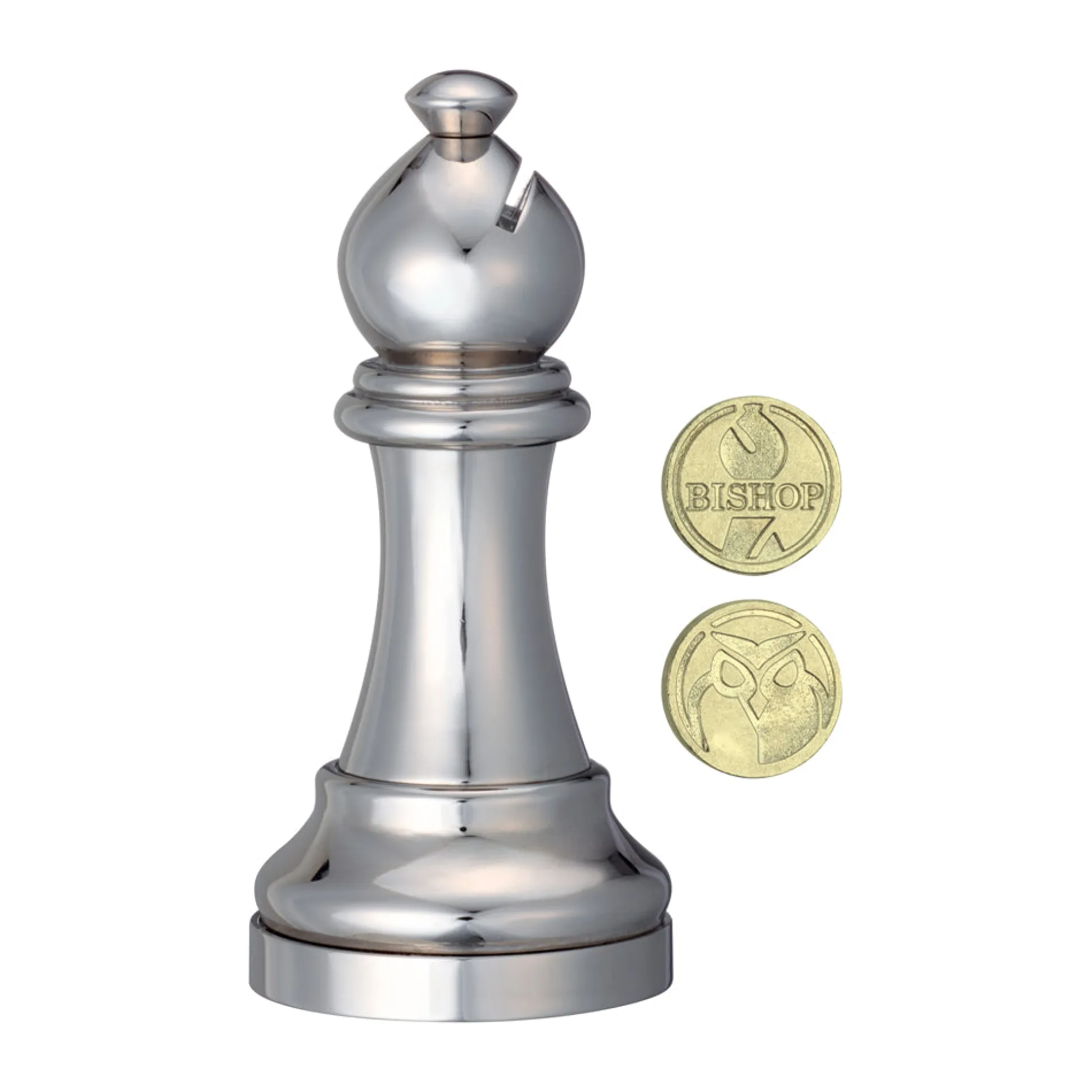 BePuzzled Hanayama Chess Bishop Level 2 Cast Metal Puzzle