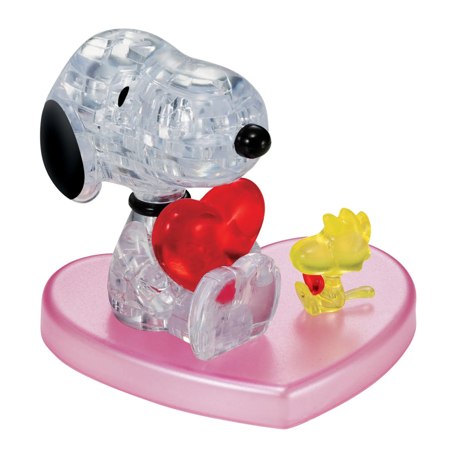 BePuzzled Peanuts Snoopy and Woodstock 3D Crystal Puzzle - 35 pc