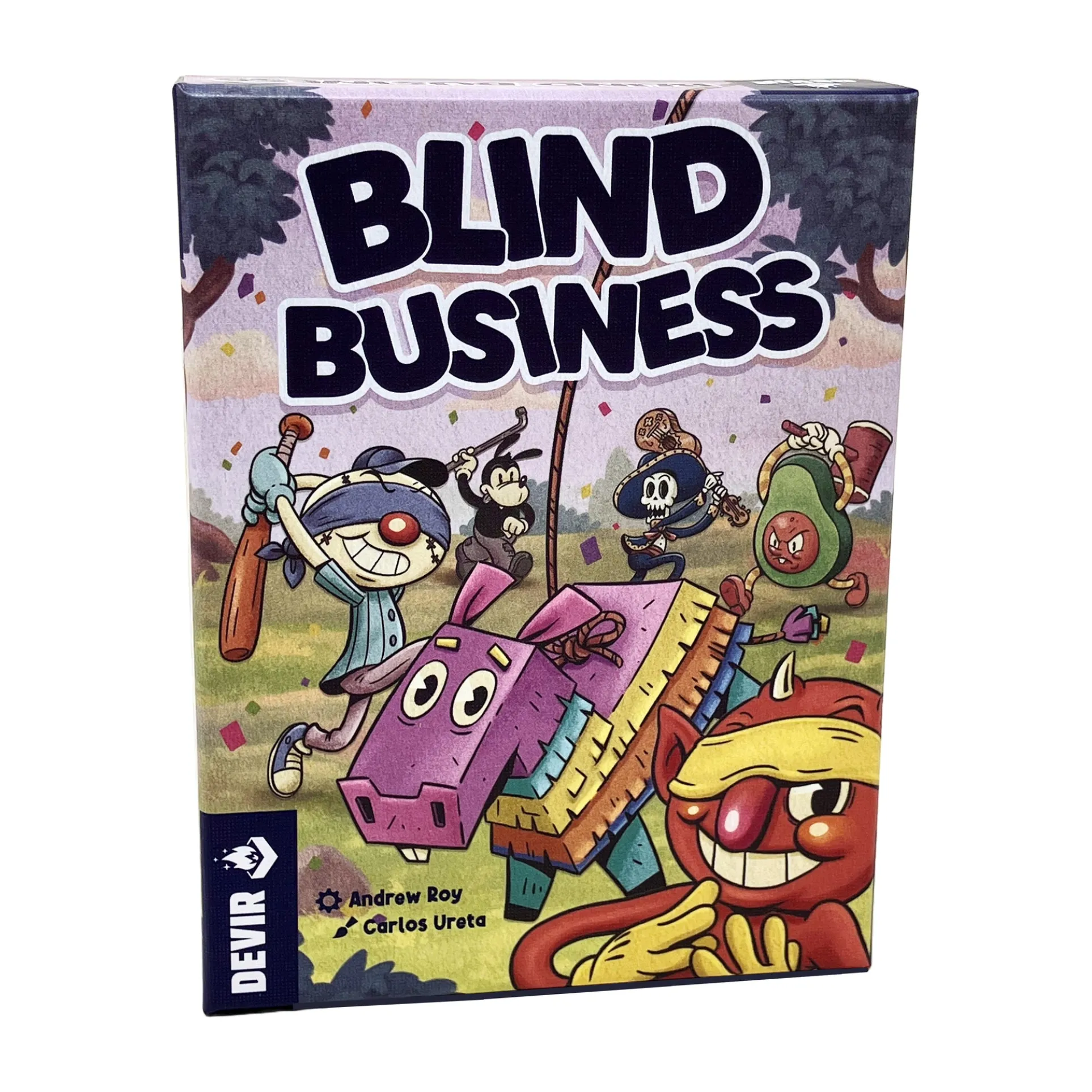 Blind Business: The Ultimate Piñata Card Game Challenge